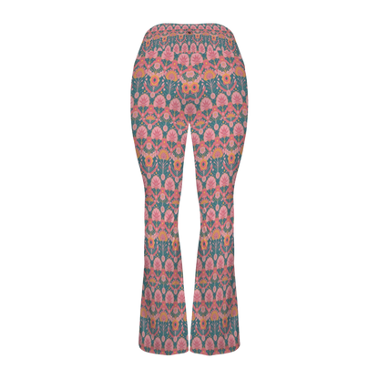 Jaipur Love - Cross Waisted Flair Leggings