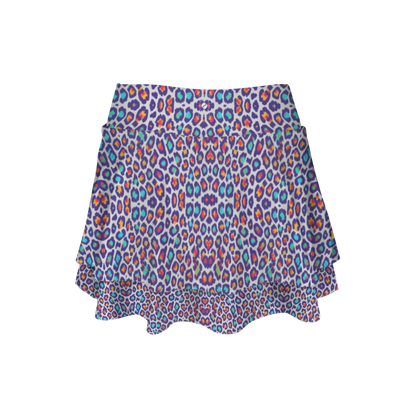 Wild Leopards - iSquared Ruffle Skirt