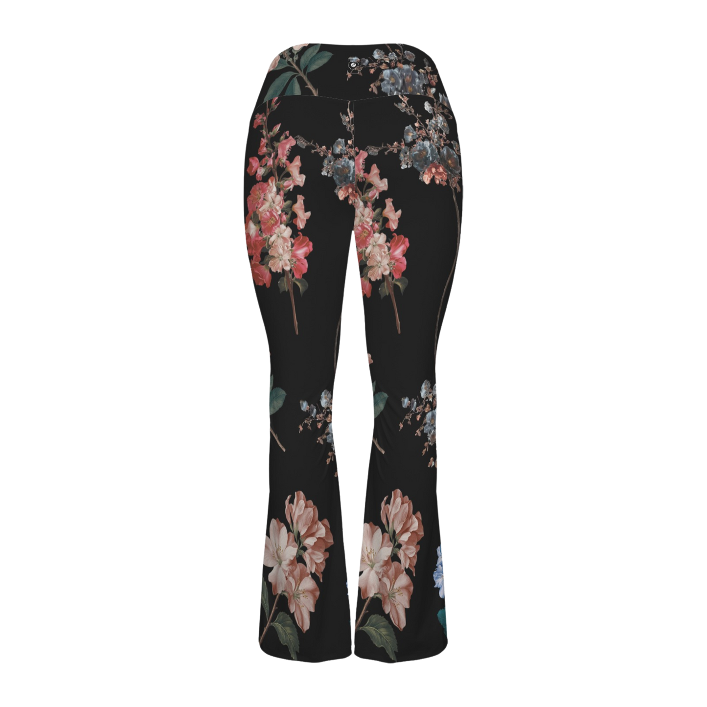 Botanicals - Cross Waisted Flair Leggings