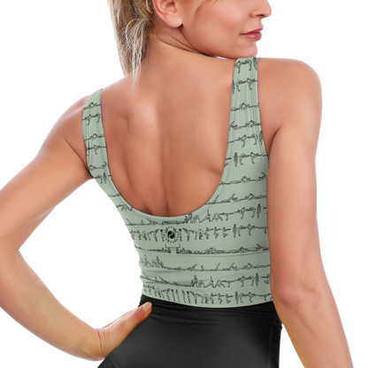 Bikram Pastel - iSquared Crop Top