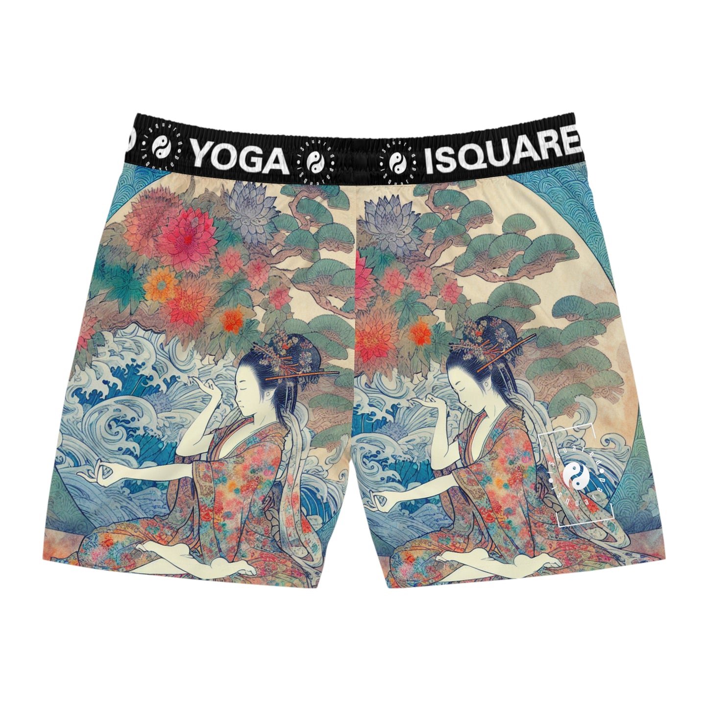 Zen No Kimochi - Swim Shorts (Mid-Length) for Men