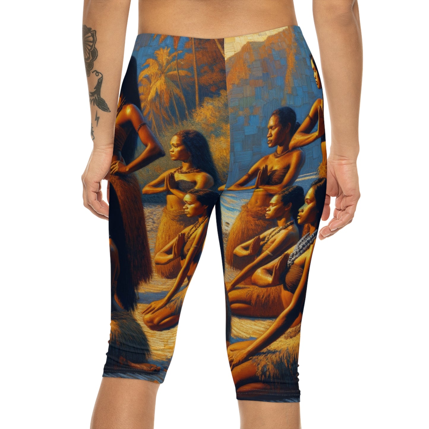 Gauguin Rêverie - Short Capri 