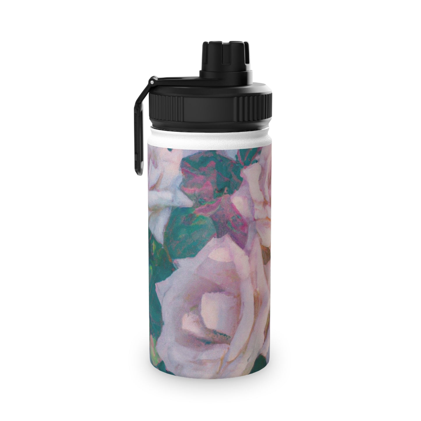 Cosmic Roses - Sports Water Bottle