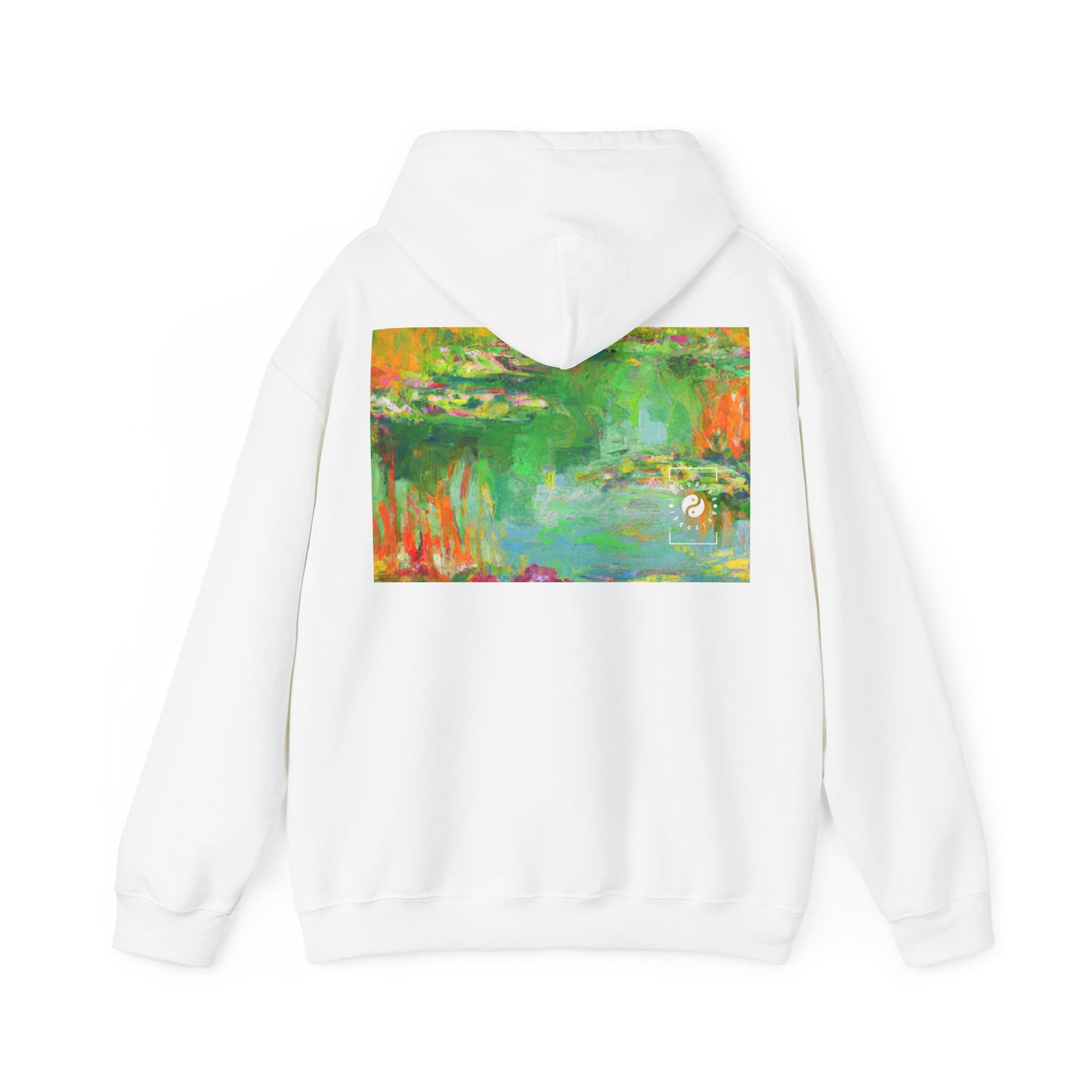 "Lily Aquarelle: Dusk Reflections" - Hoodie