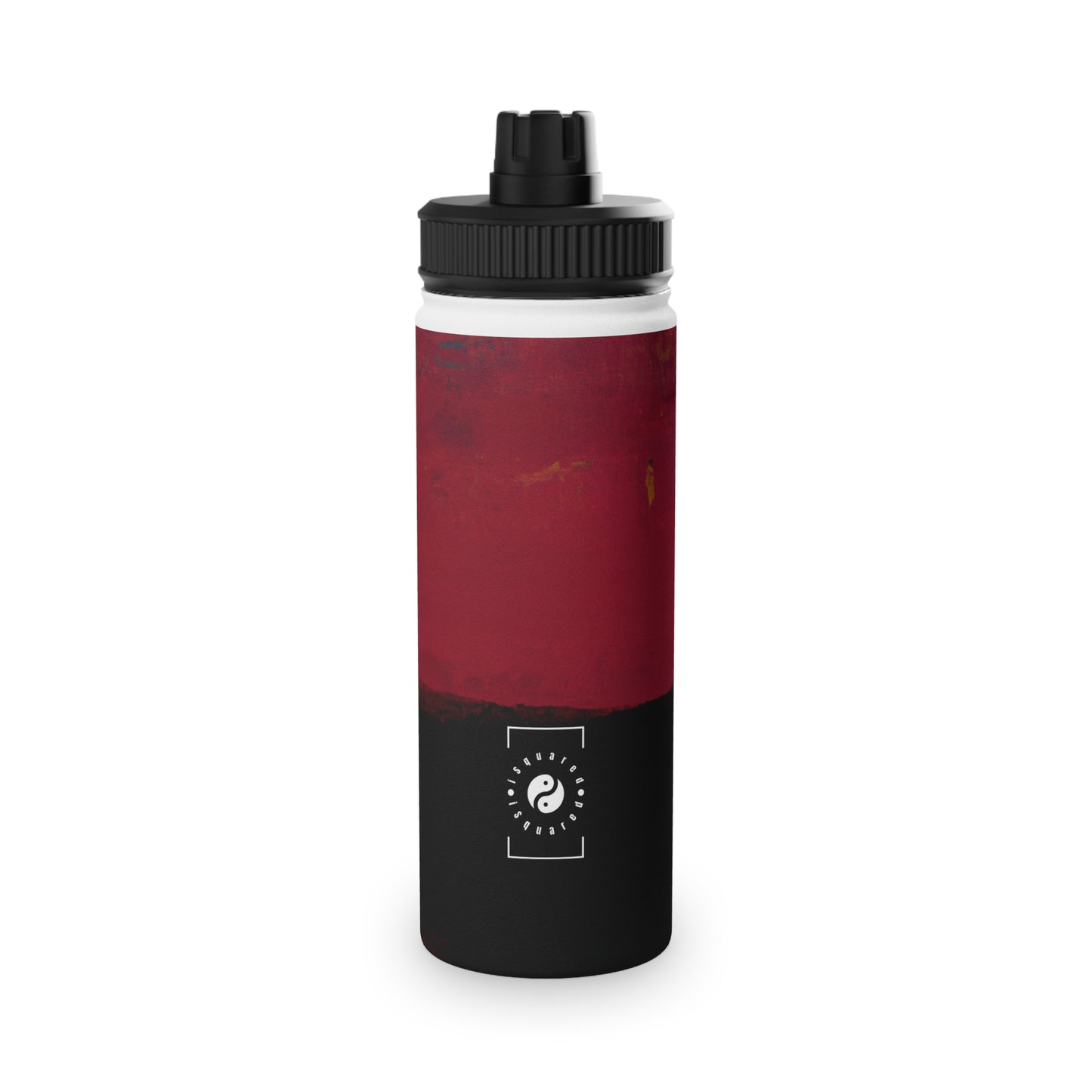 Nocturnal Vermillion - Sports Water Bottle