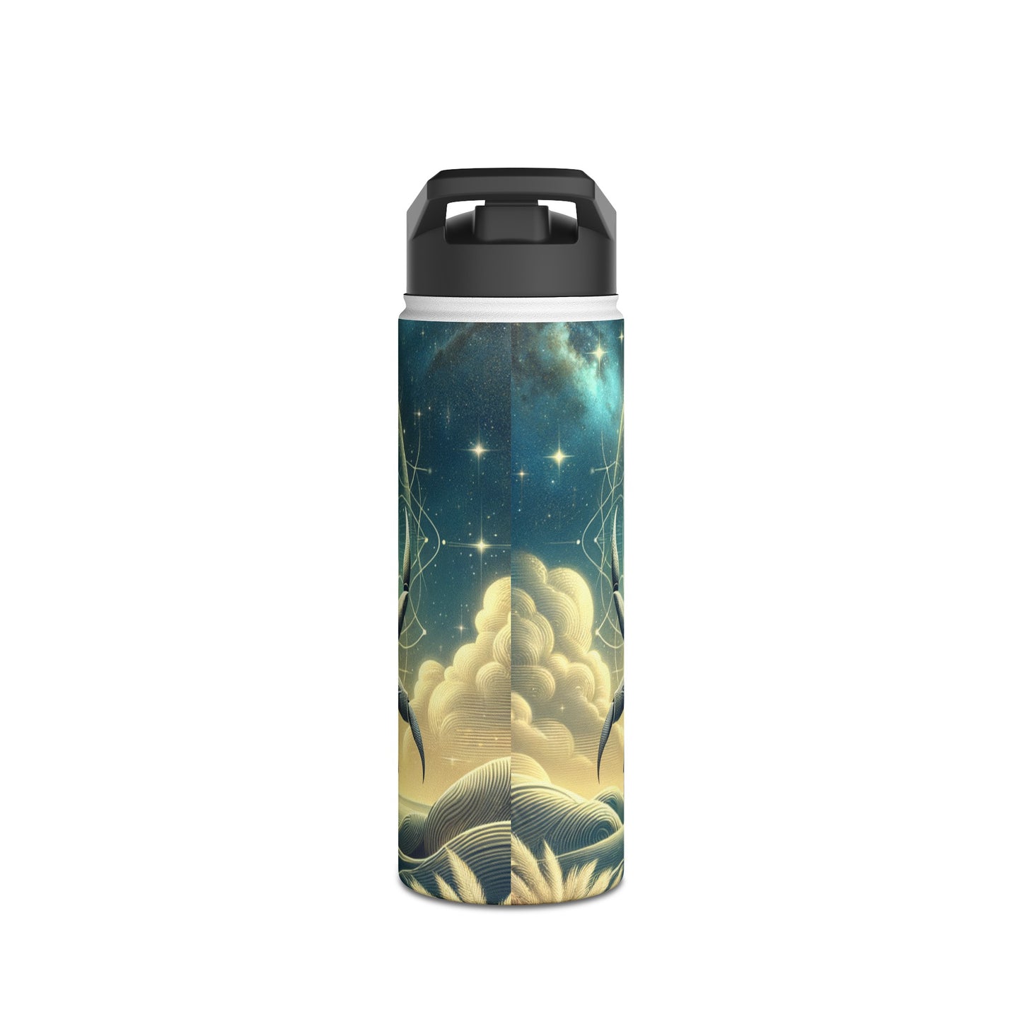 Crab Constellation Yoga - Water Bottle