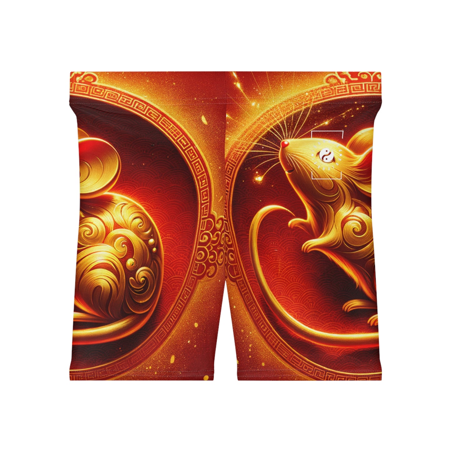 "Golden Emissary: A Lunar New Year's Tribute" - Hot Yoga Short