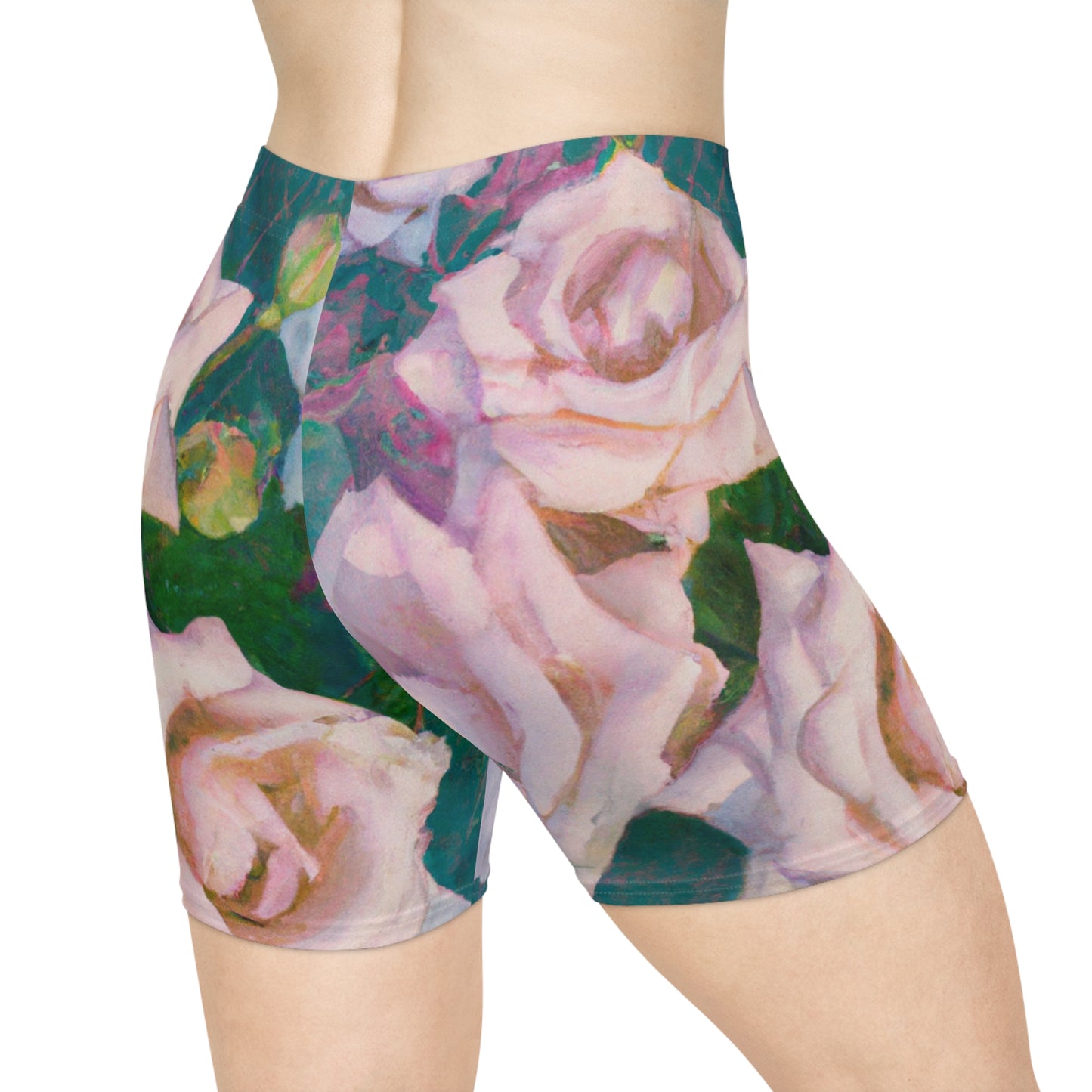 Cosmic Roses - Hot Yoga Short