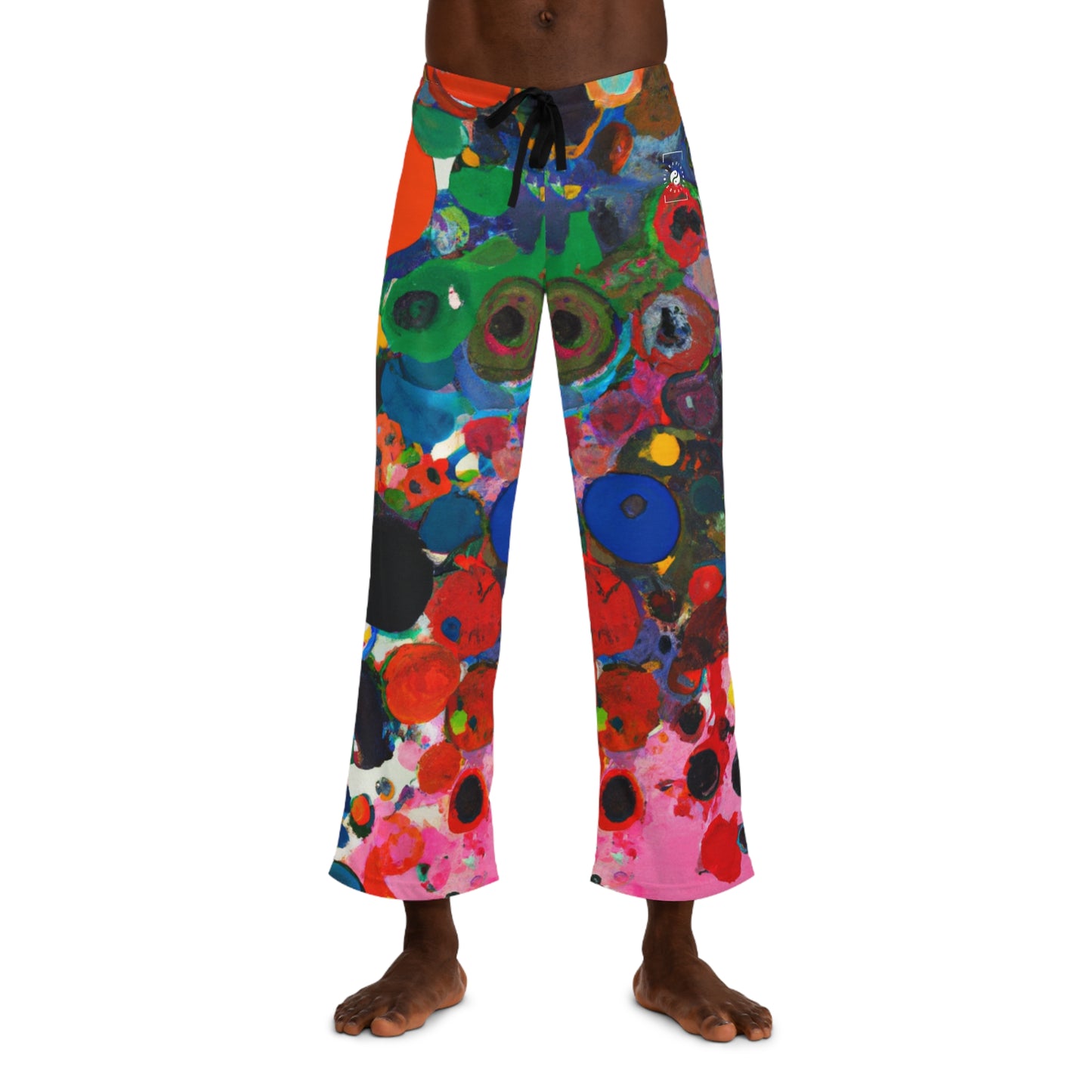 Ink drops meditation - men's Lounge Pants