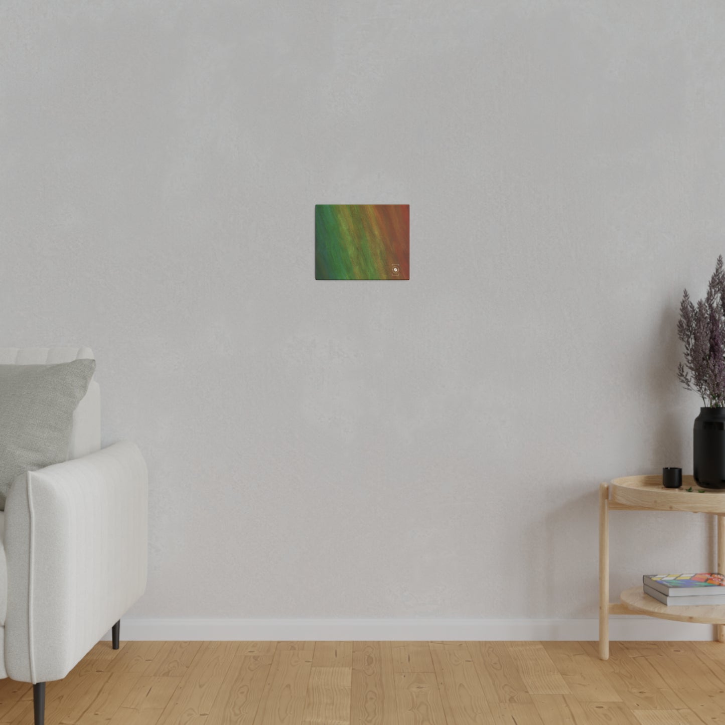 Subtle Rainbow Mood - Art Print Canvas