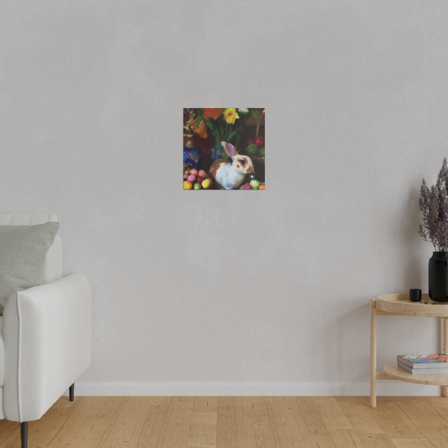 "Velveteen Aureate Easter Reverie" - Art Print Canvas