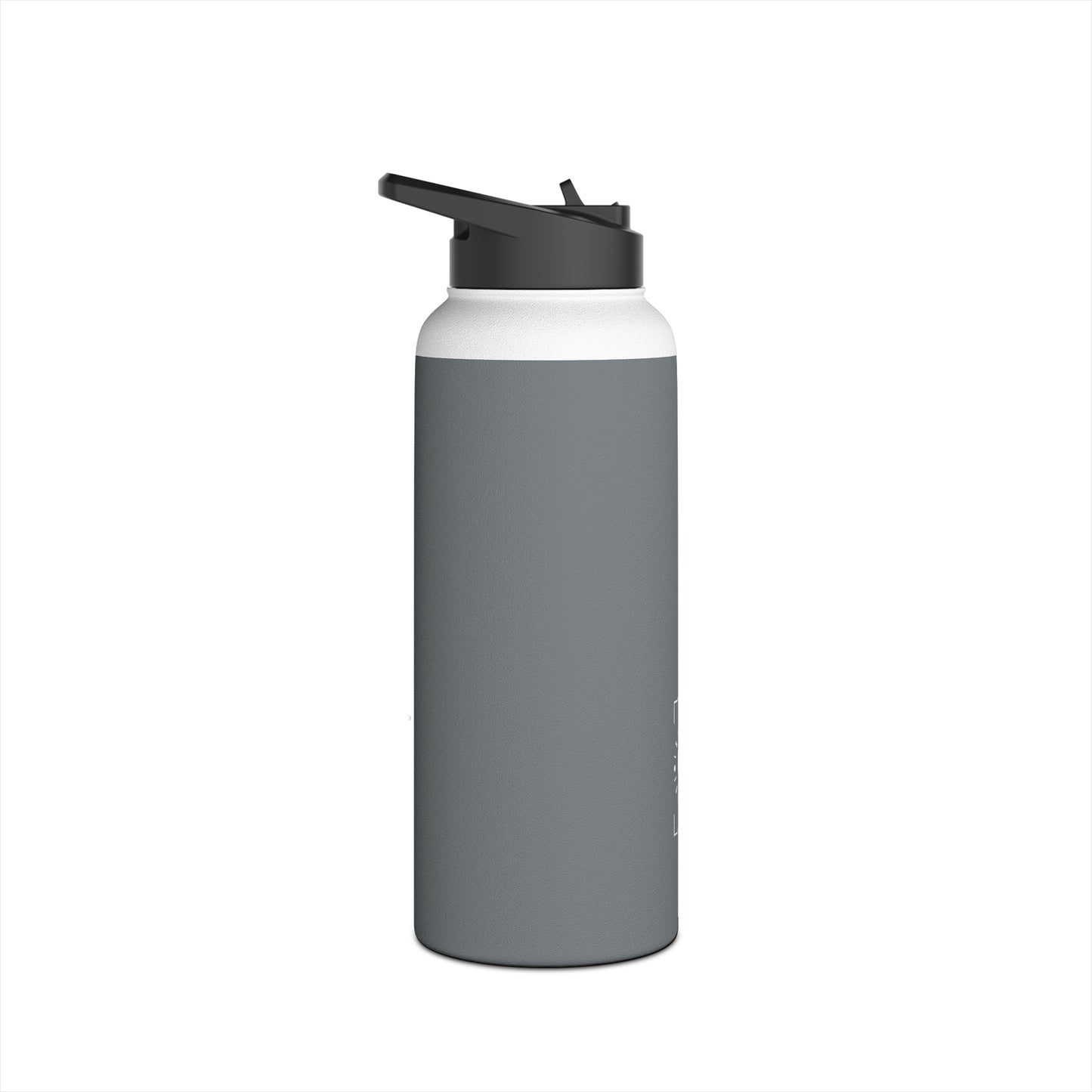 #777B7E Steel Grey - Water Bottle