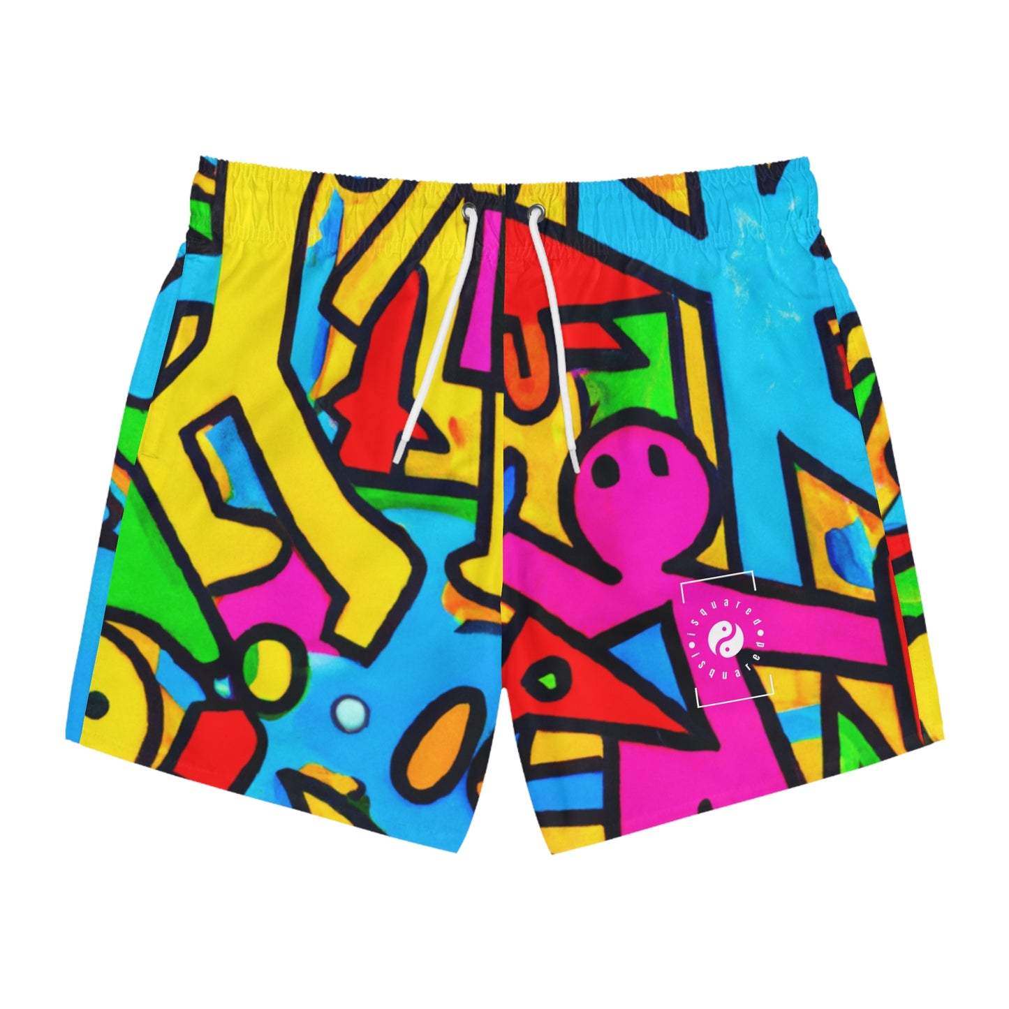 symbols of happiness - Swim Trunks for Men