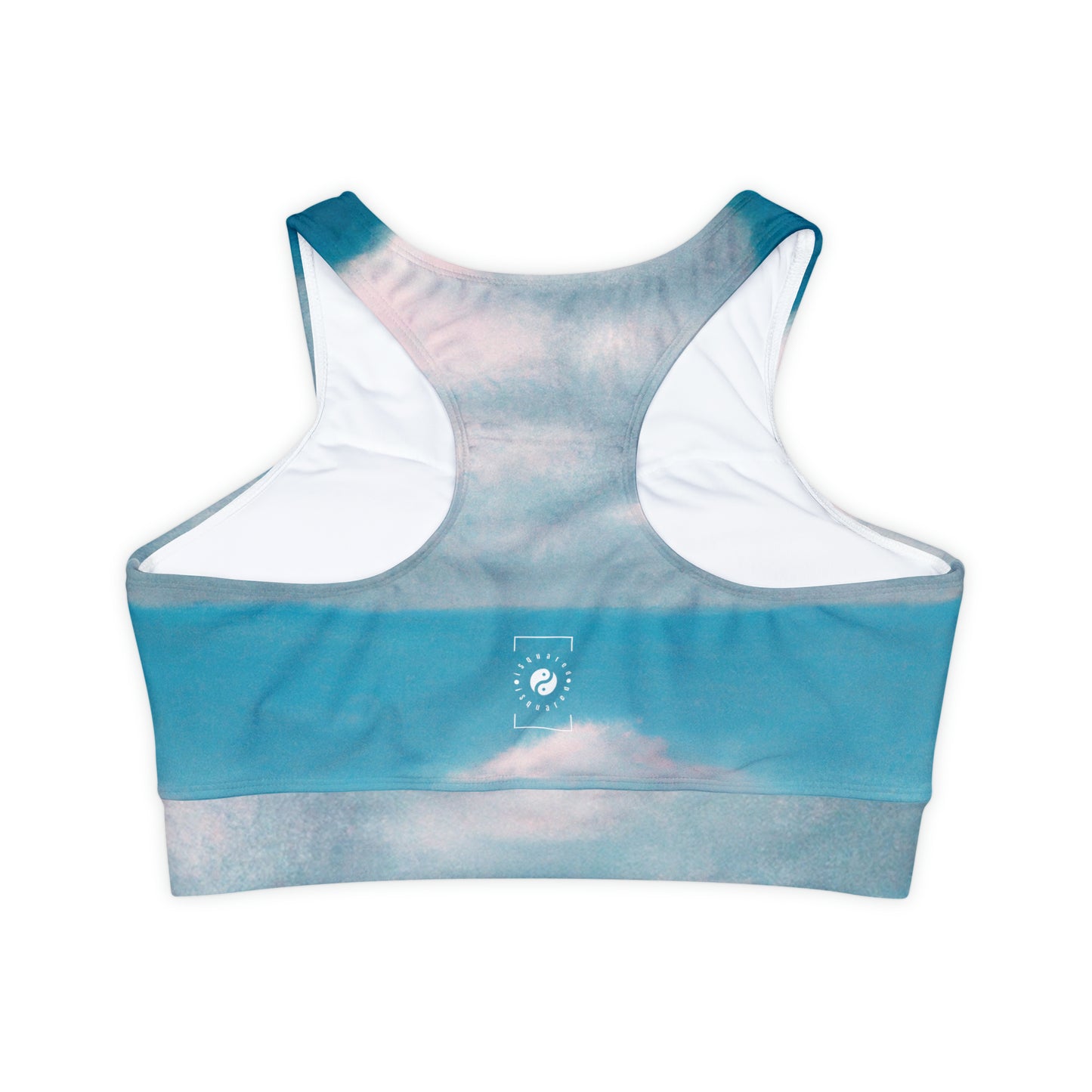 "Cloud Opera Serenity" - Lined & Padded Sports Bra