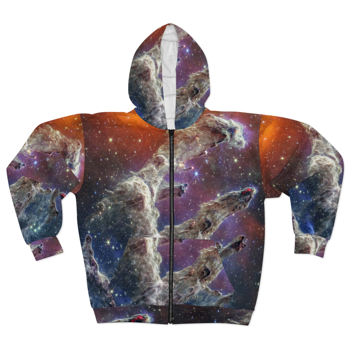 Pillars of Creation (NIRCam and MIRI Composite Image) - JWST Collection - Zip Hoodie