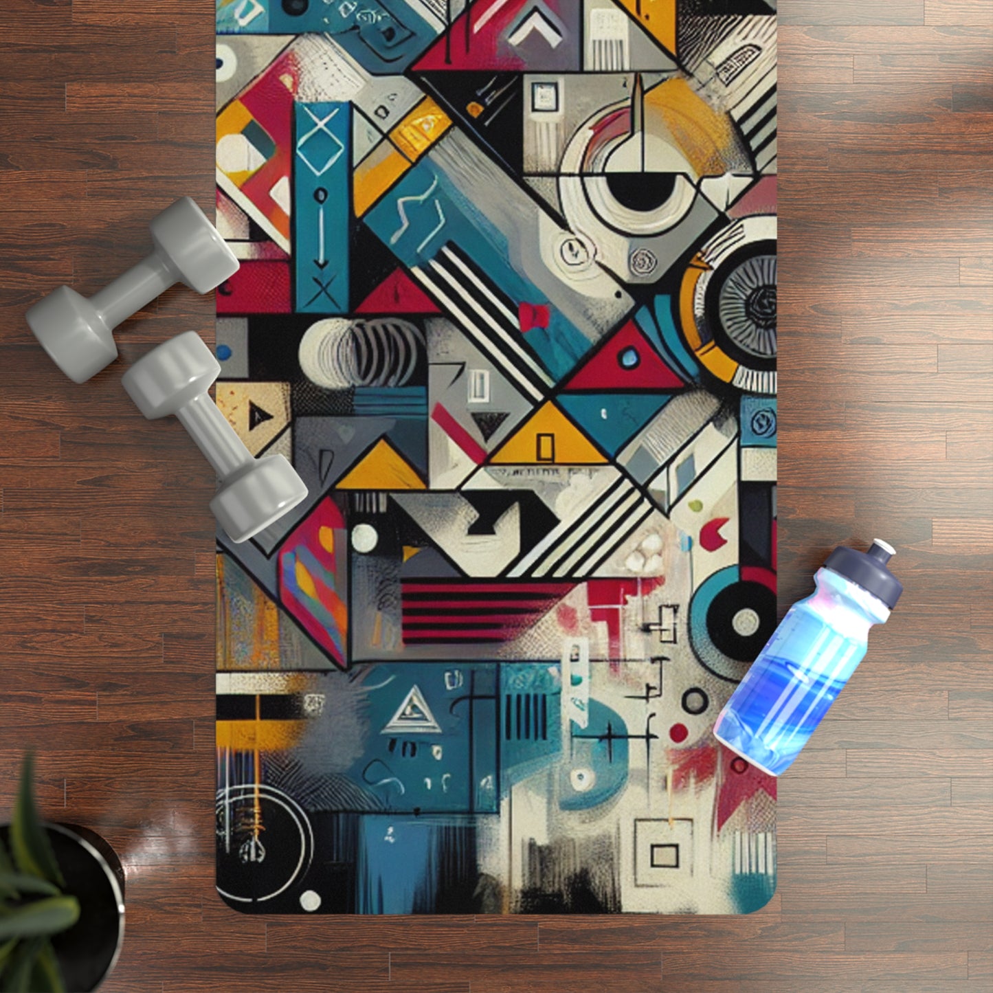 Basquiandinsky - Tapis de Yoga