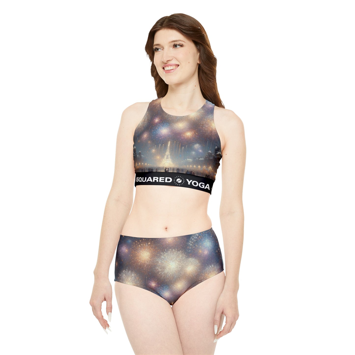 "Manet's Midnight Marvels" - Hot Yoga Bikini Set