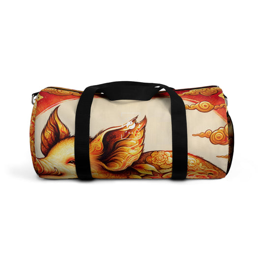 "Golden Prosperity: The Divine Boar Celebration" - Duffle Bag