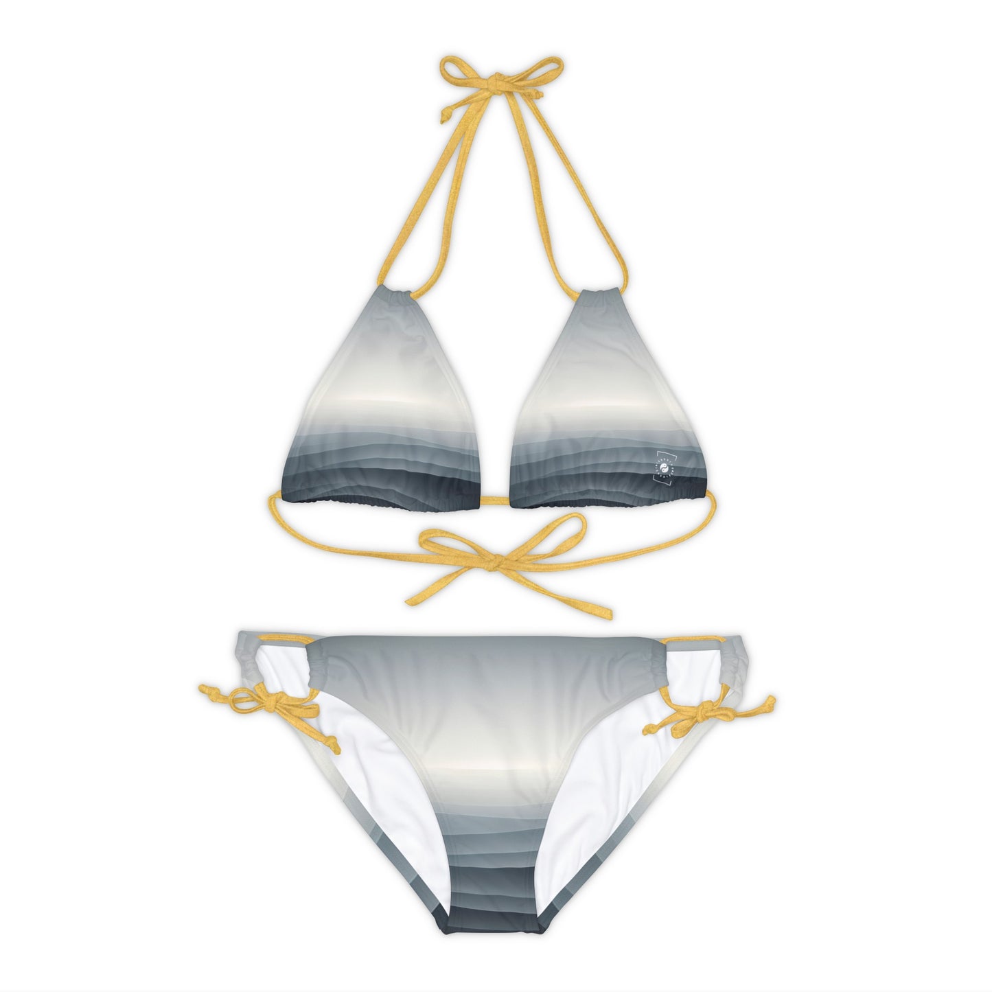 "Gradients of Grace" - Lace-up Bikini Set