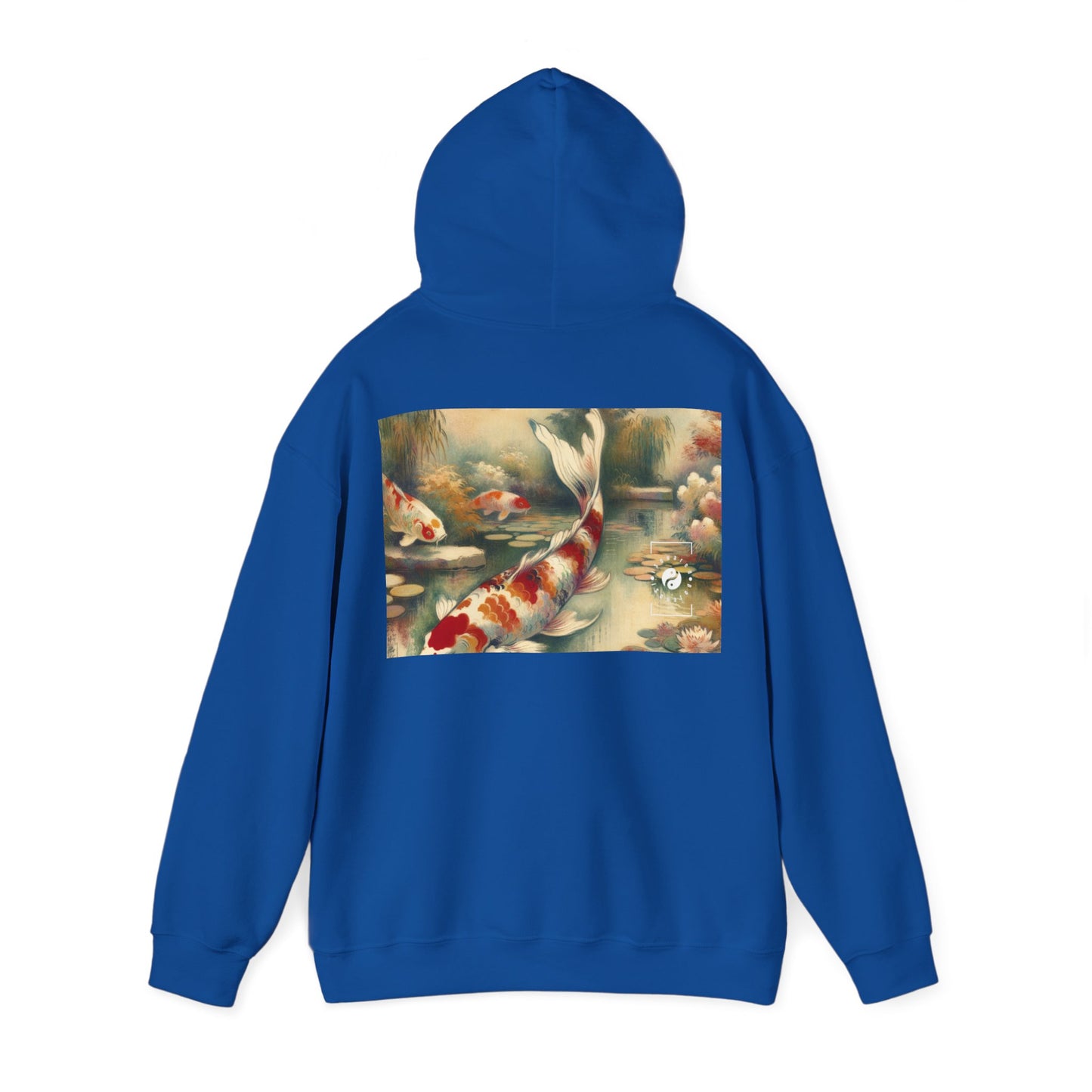 Koi Lily Pond - Sweat à capuche 