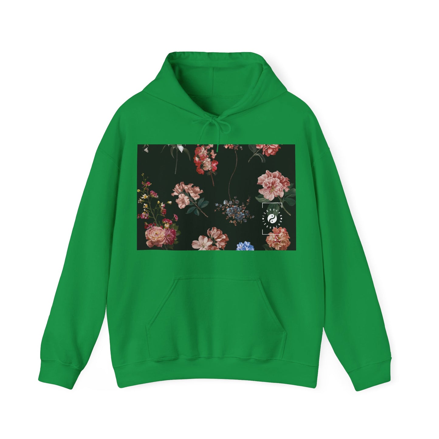 Botanicals on Black - Hoodie