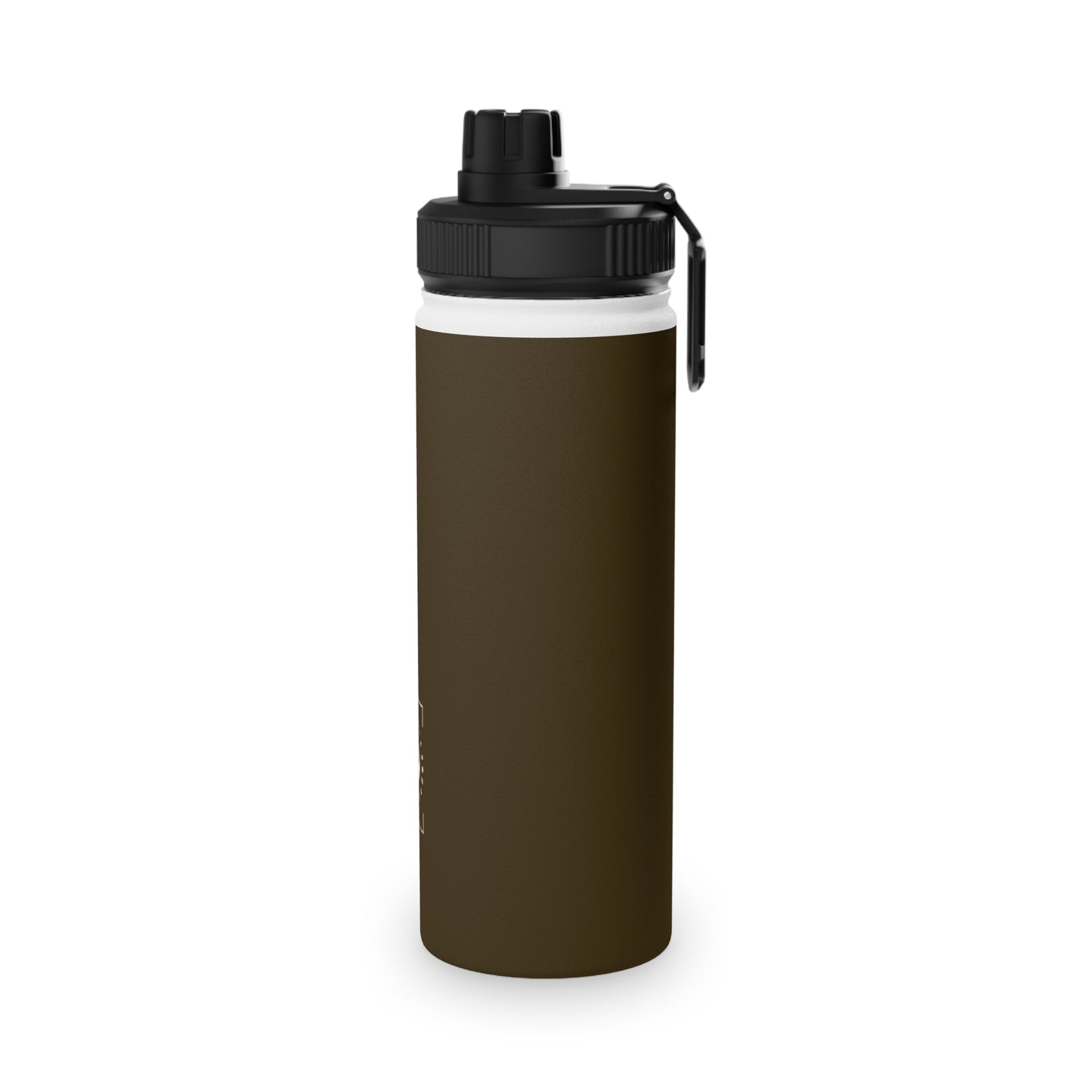 Earthy Brown - Sports Water Bottle