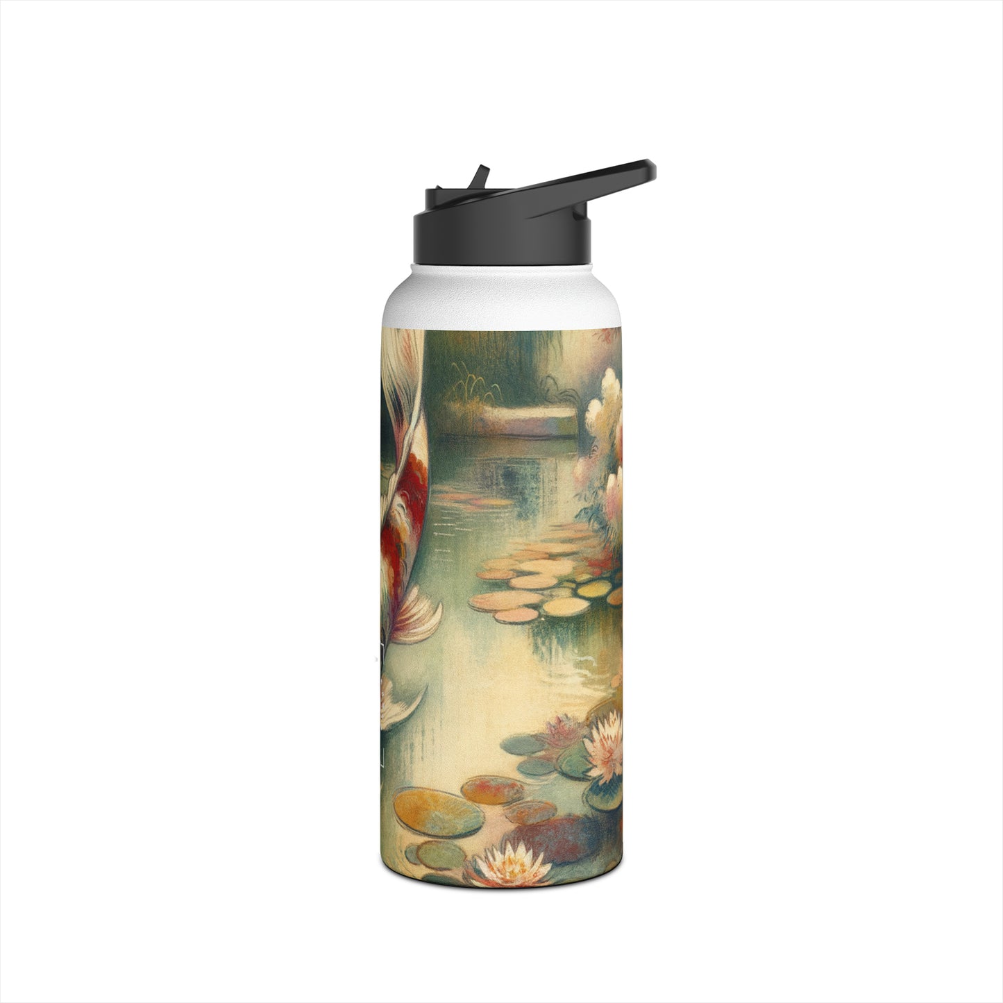 Koi Lily Pond - Water Bottle