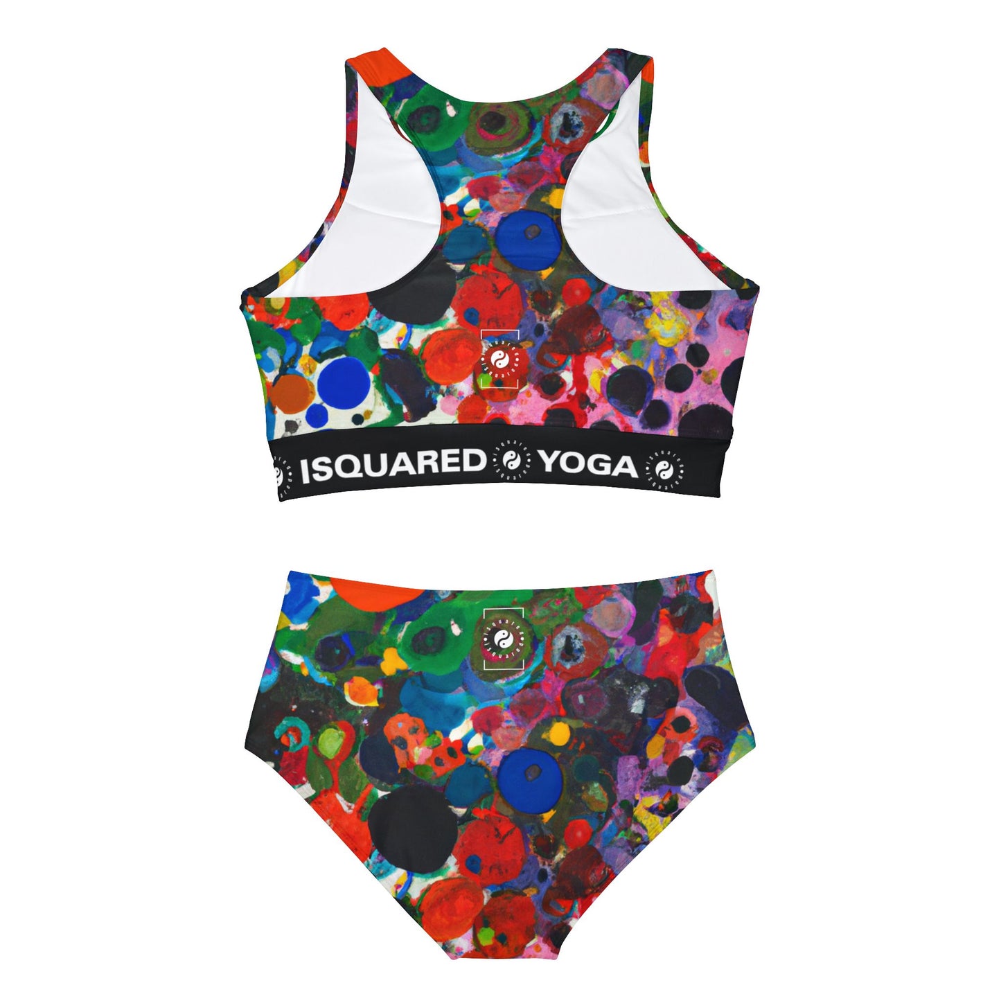 Ink drops meditation - Hot Yoga Bikini Set