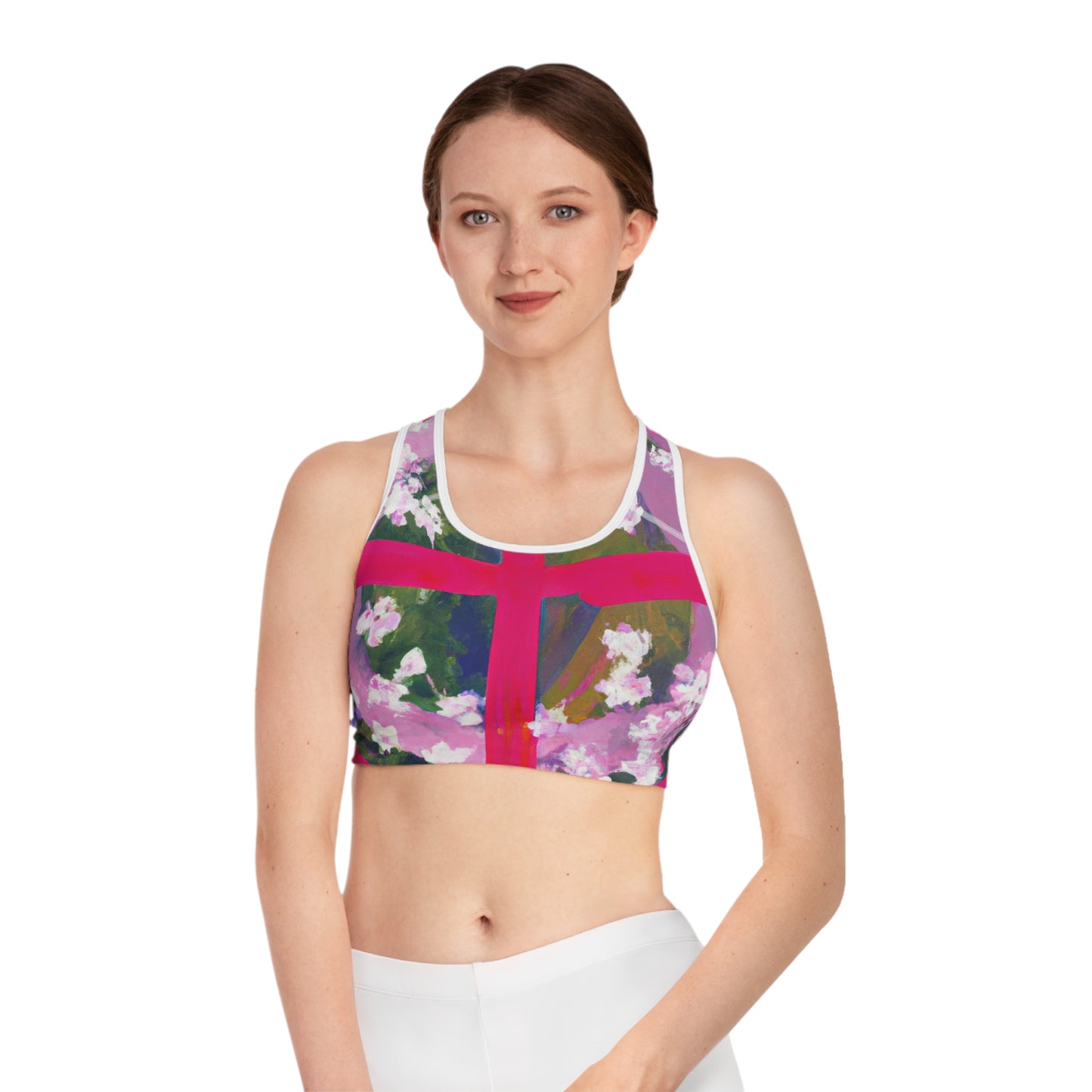 "Bloom Resurgence" - Soutien-gorge de sport haute performance