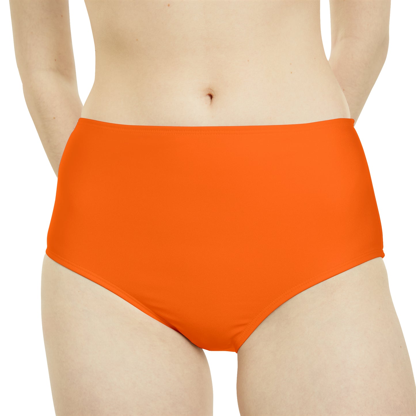 Orange fluo #FF6700 - Bas de bikini taille haute