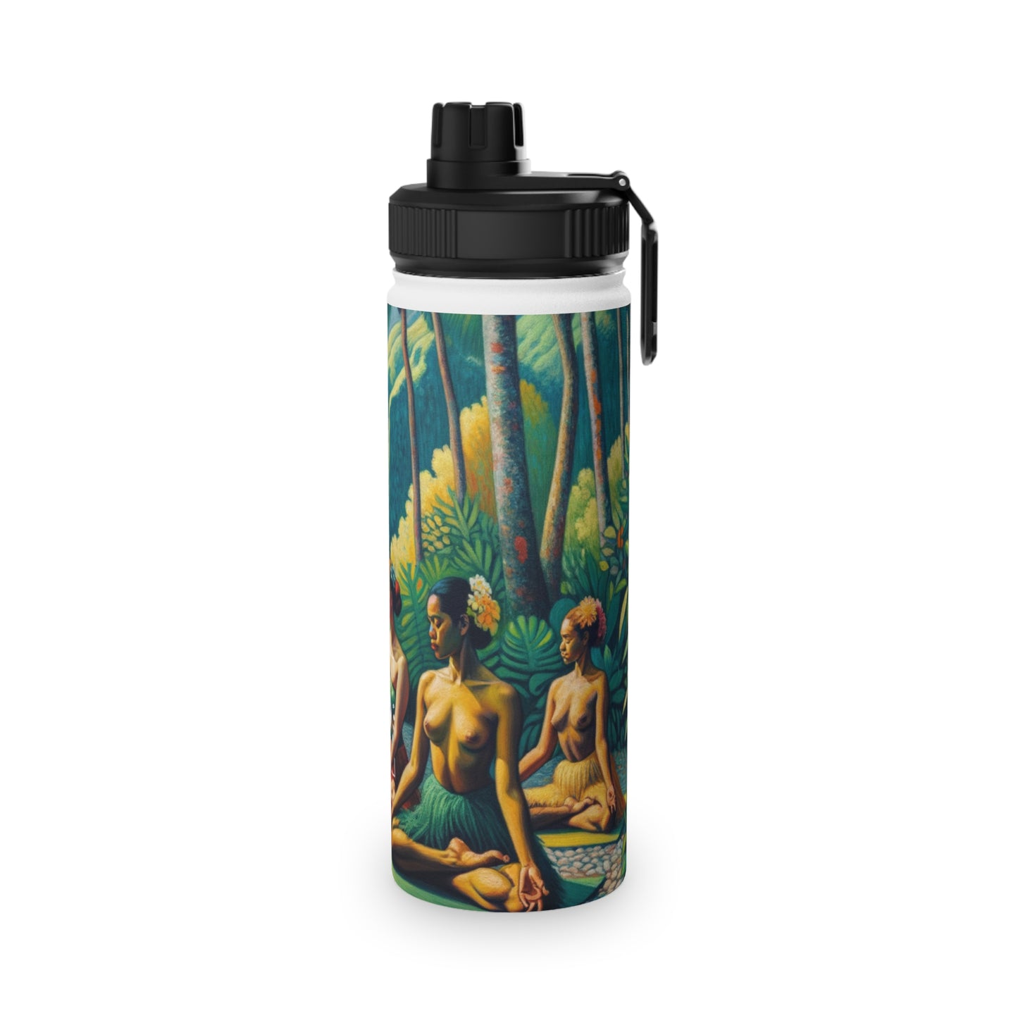 "Tahitian Tranquility - Sports Water Bottle