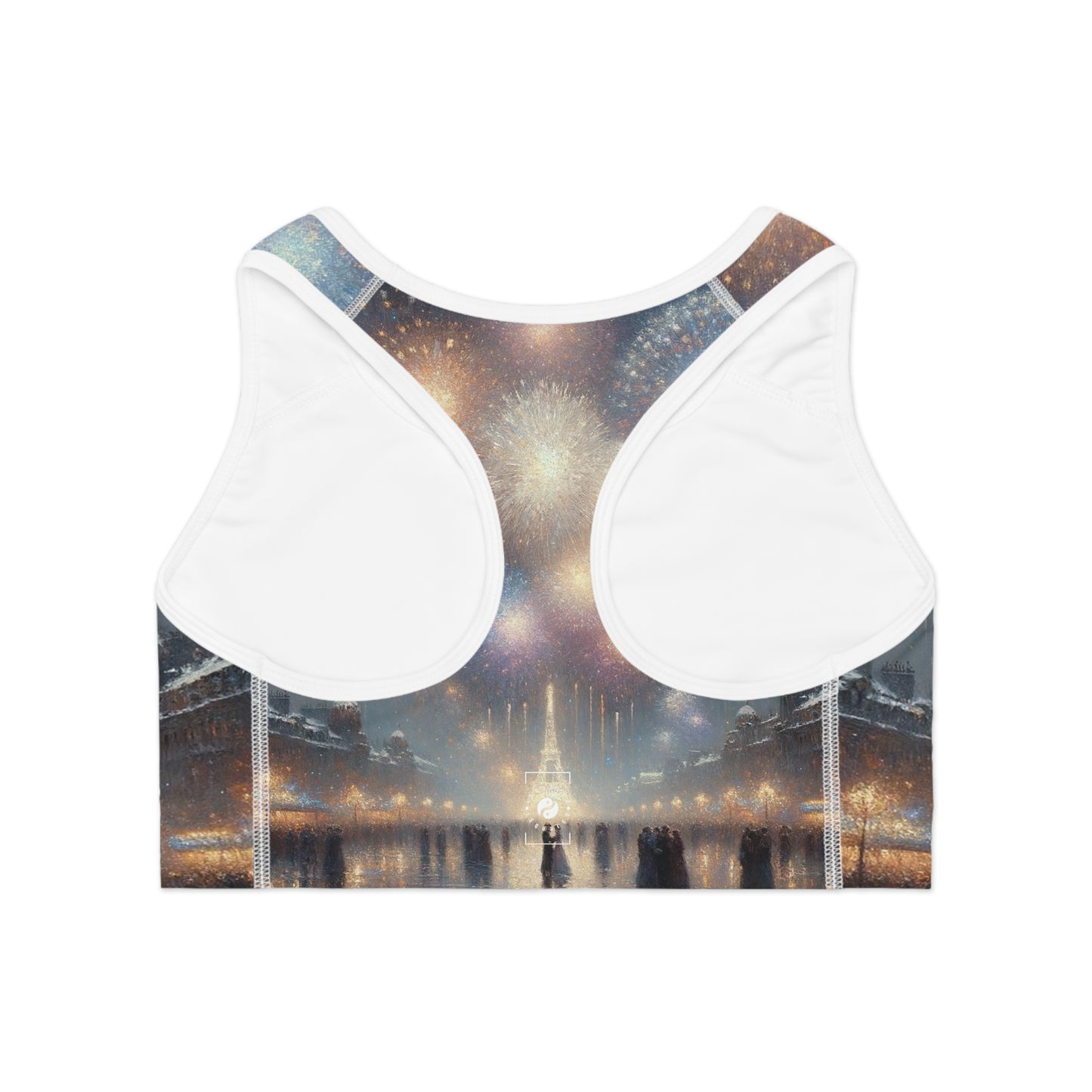 "Manet's Midnight Marvels" - High Performance Sports Bra