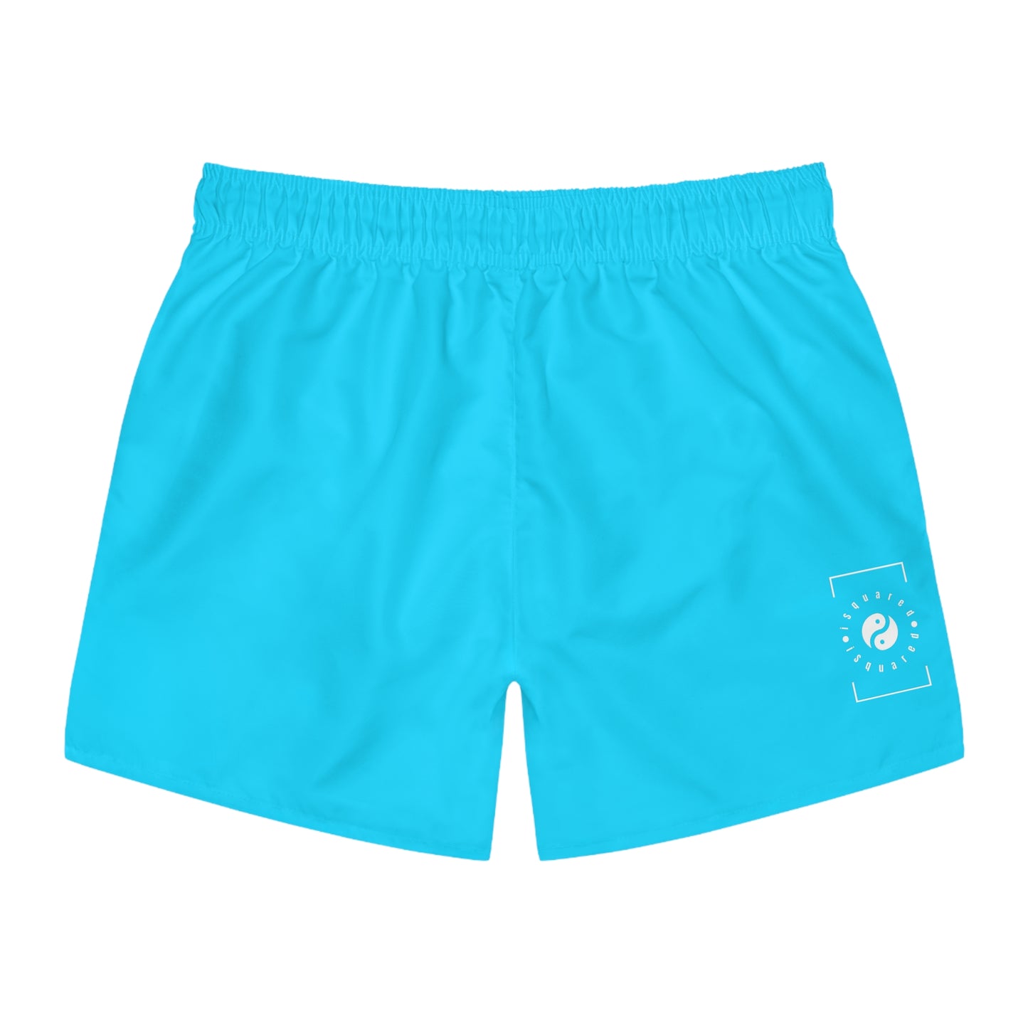 #04D9FF  Neon Blue - Swim Trunks for Men