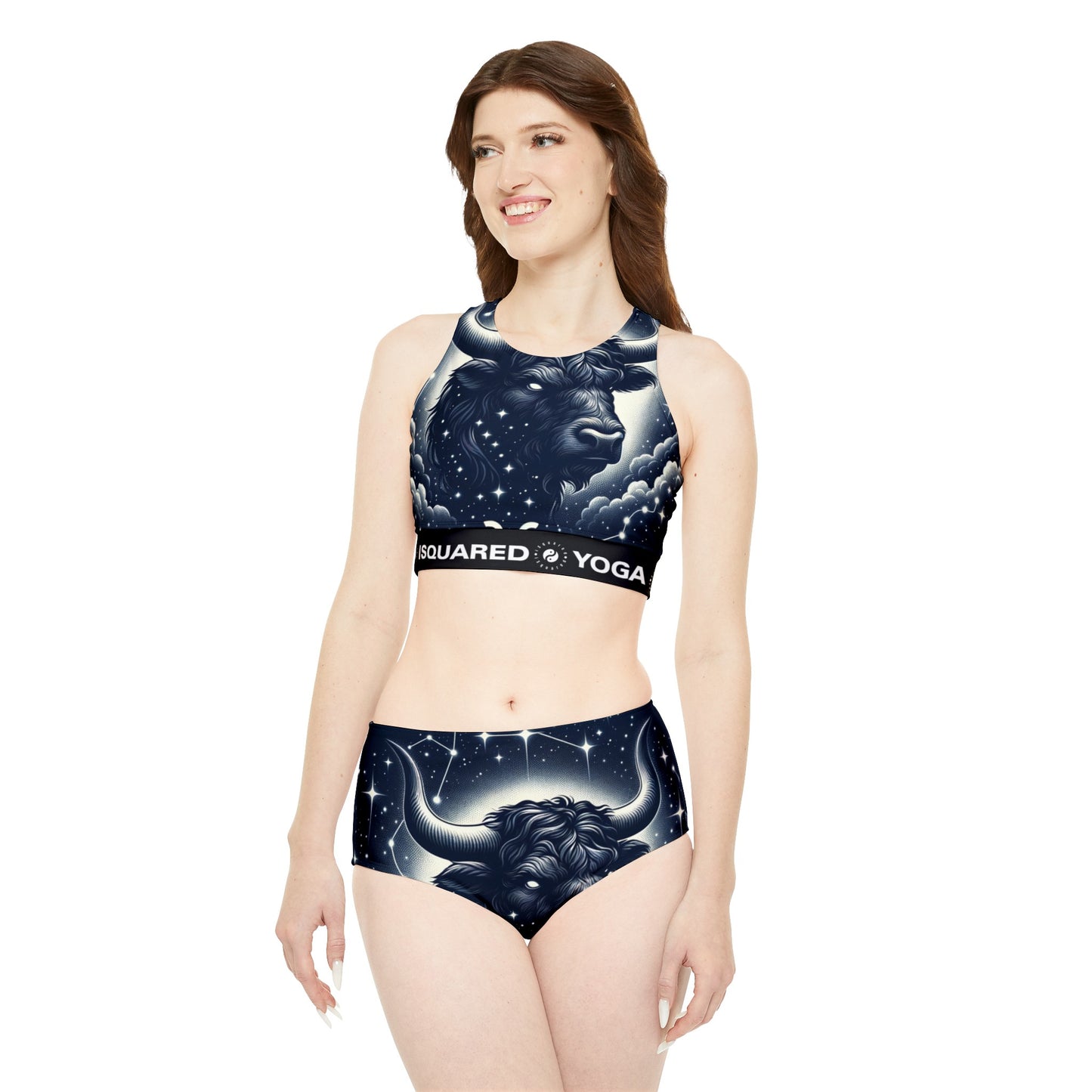 Celestial Taurine Constellation - Hot Yoga Bikini Set