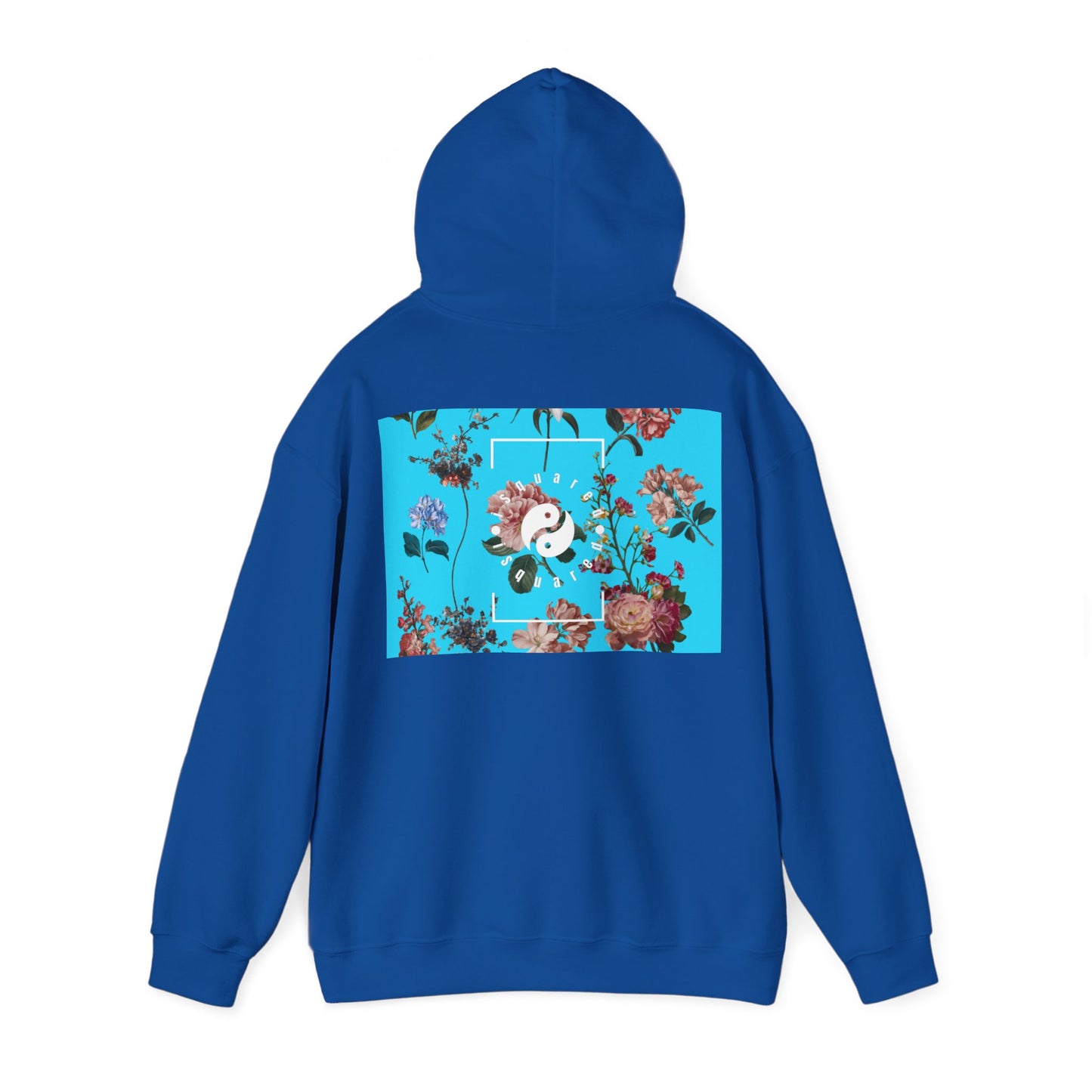 Botanicals on Azure - Hoodie