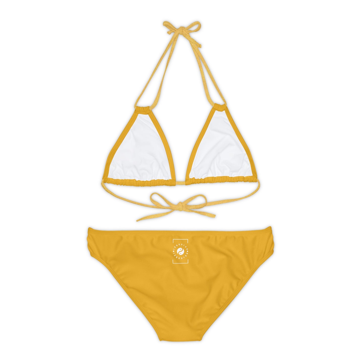 DAA520 Goldenrod - Lace-up Bikini Set