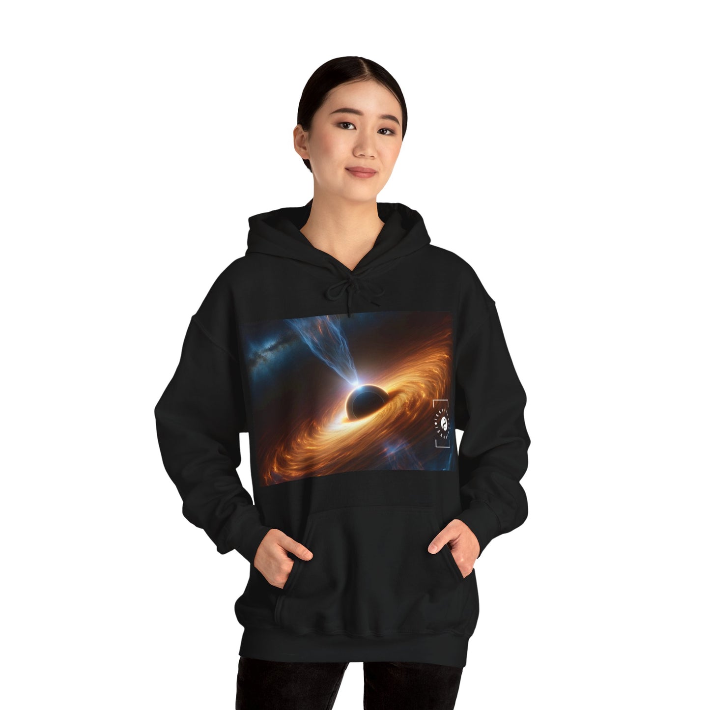 "Discs of Illumination: Black Hole Reverie" - Hoodie