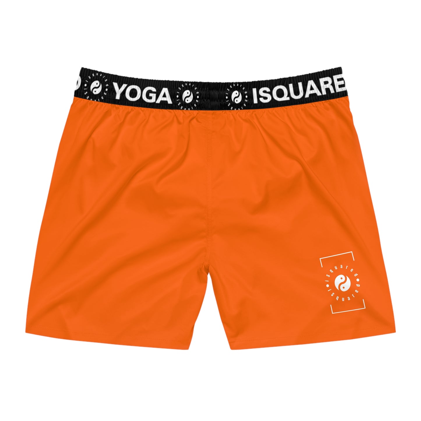 Neon Orange #FF6700 - Swim Shorts (Mid-Length) for Men