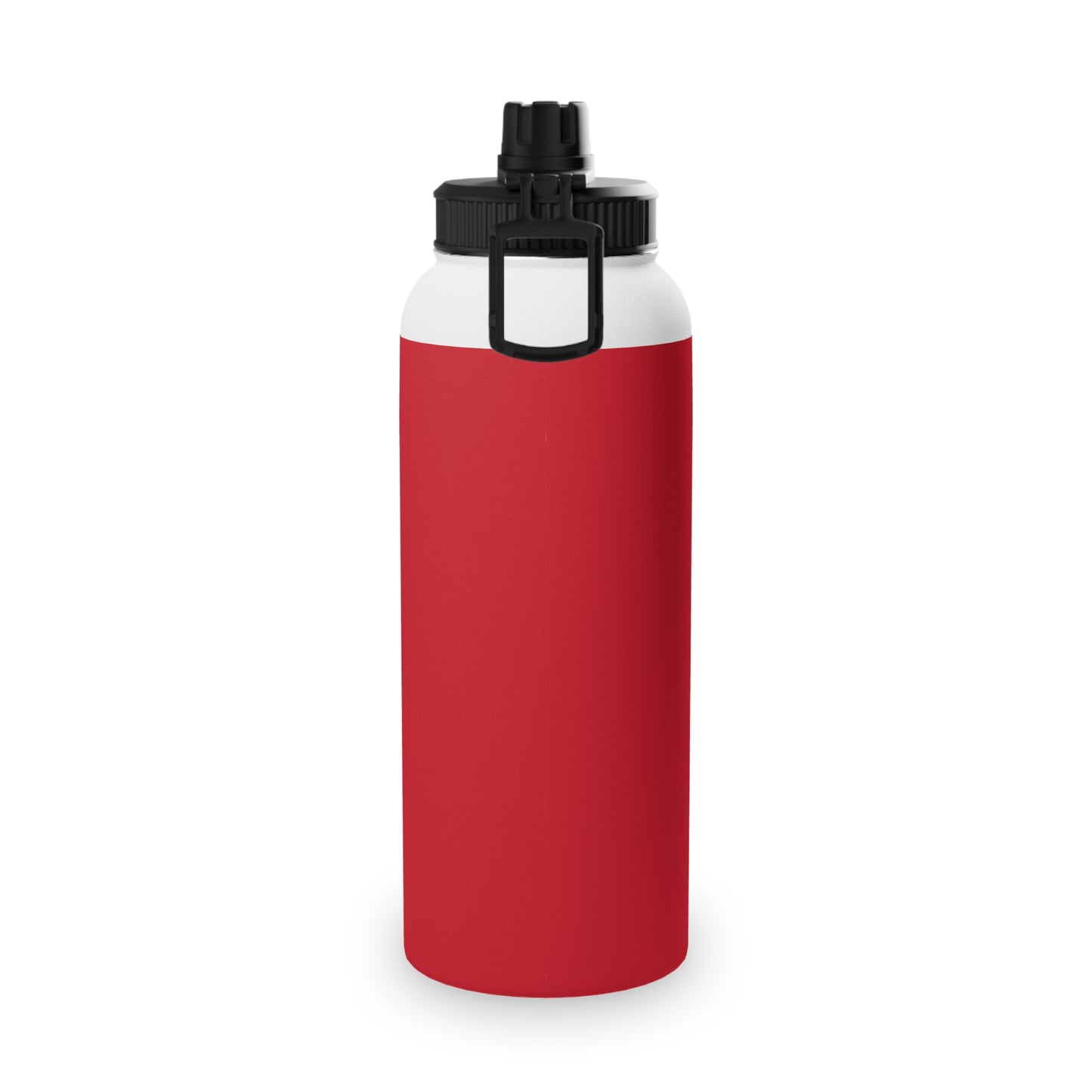 #D10927 Scarlet Red - Sports Water Bottle