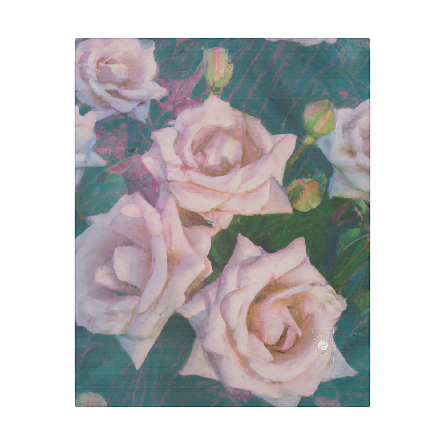 Cosmic Roses - Art Print Canvas