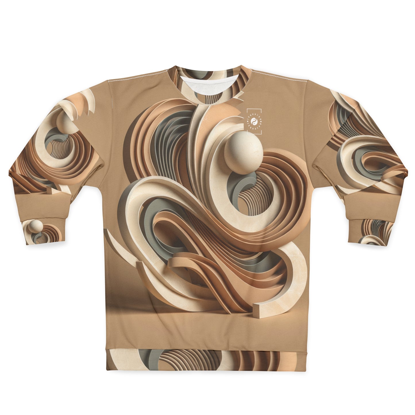 "Hepworth Hues: An Earth Tone Symphony" - Unisex Sweatshirt