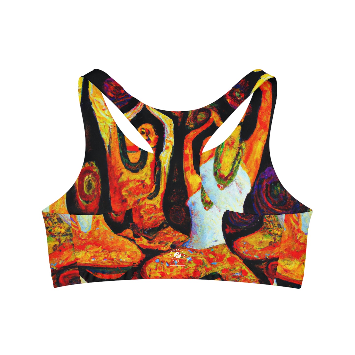 Opulent Serenity - Seamless Sports Bra