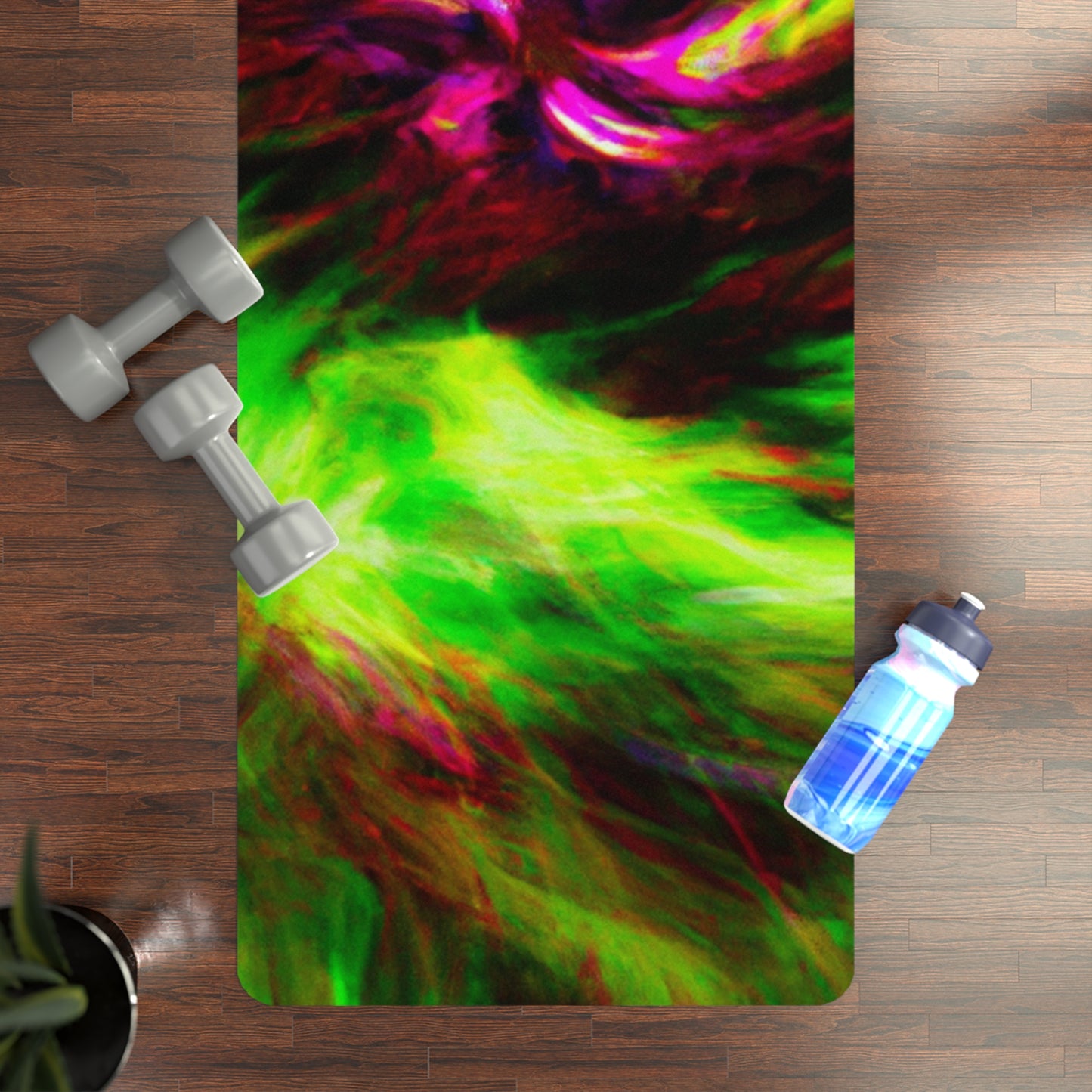 "Fusion Galactique" - Tapis de Yoga