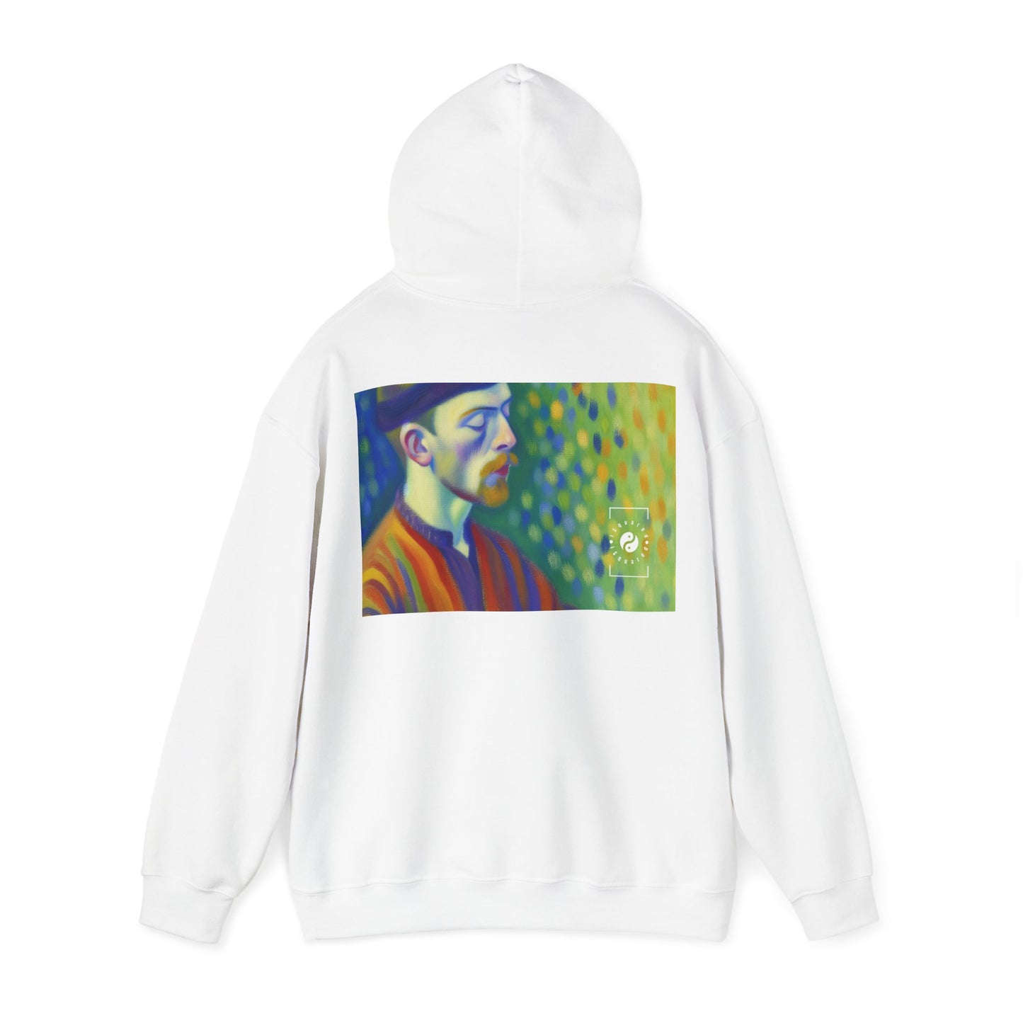 "Serene Resilience: A Frida's Solitude in hues" - Hoodie