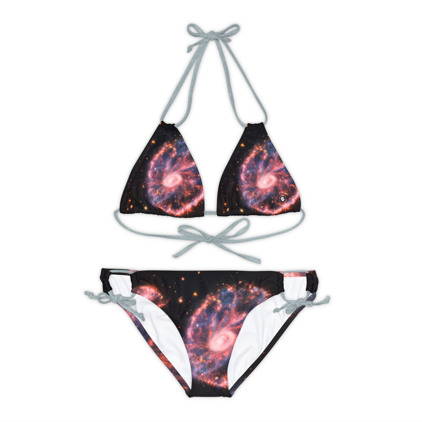 Cartwheel Galaxy (image composite NIRCam et MIRI) - Ensemble bikini à lacets