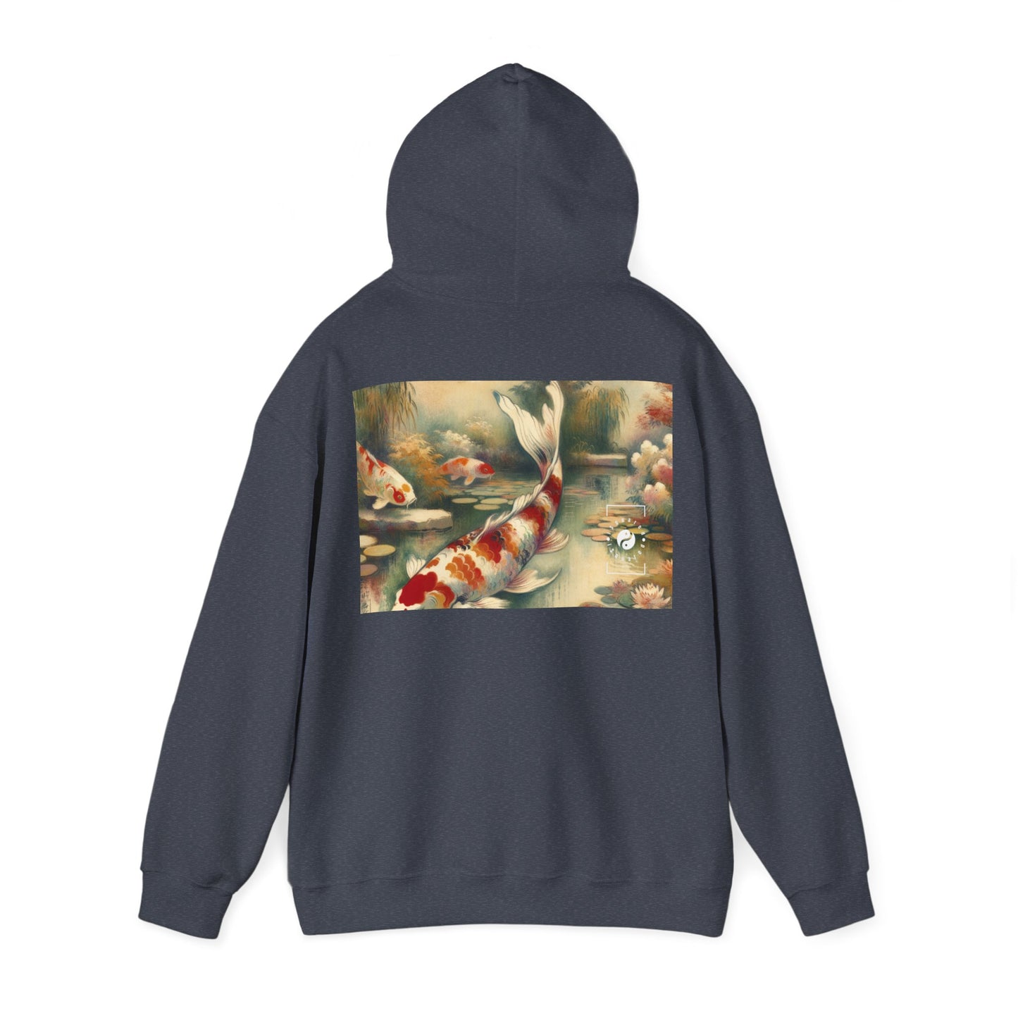 Koi Lily Pond - Sweat à capuche 