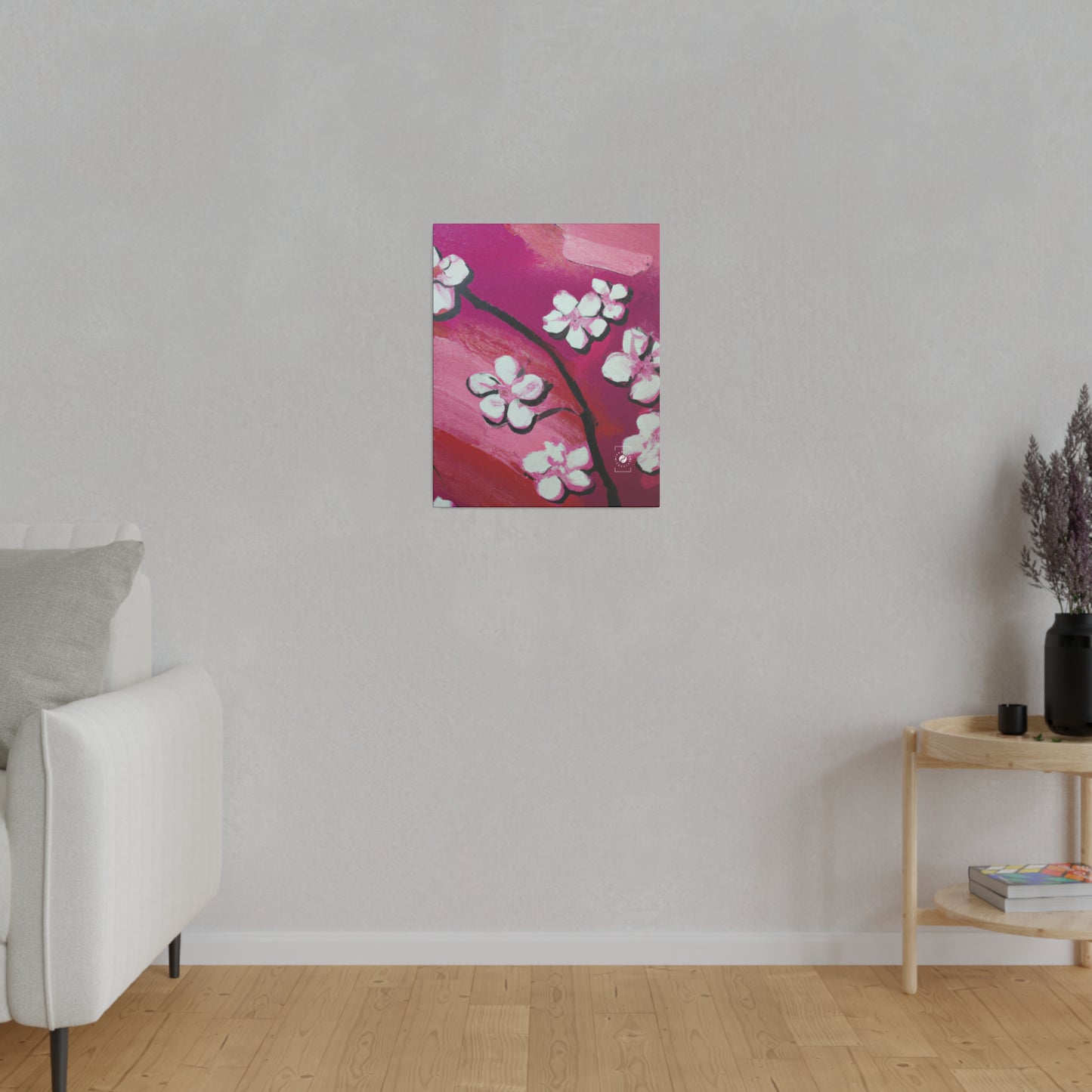 Ephemeral Blossom - Art Print Canvas