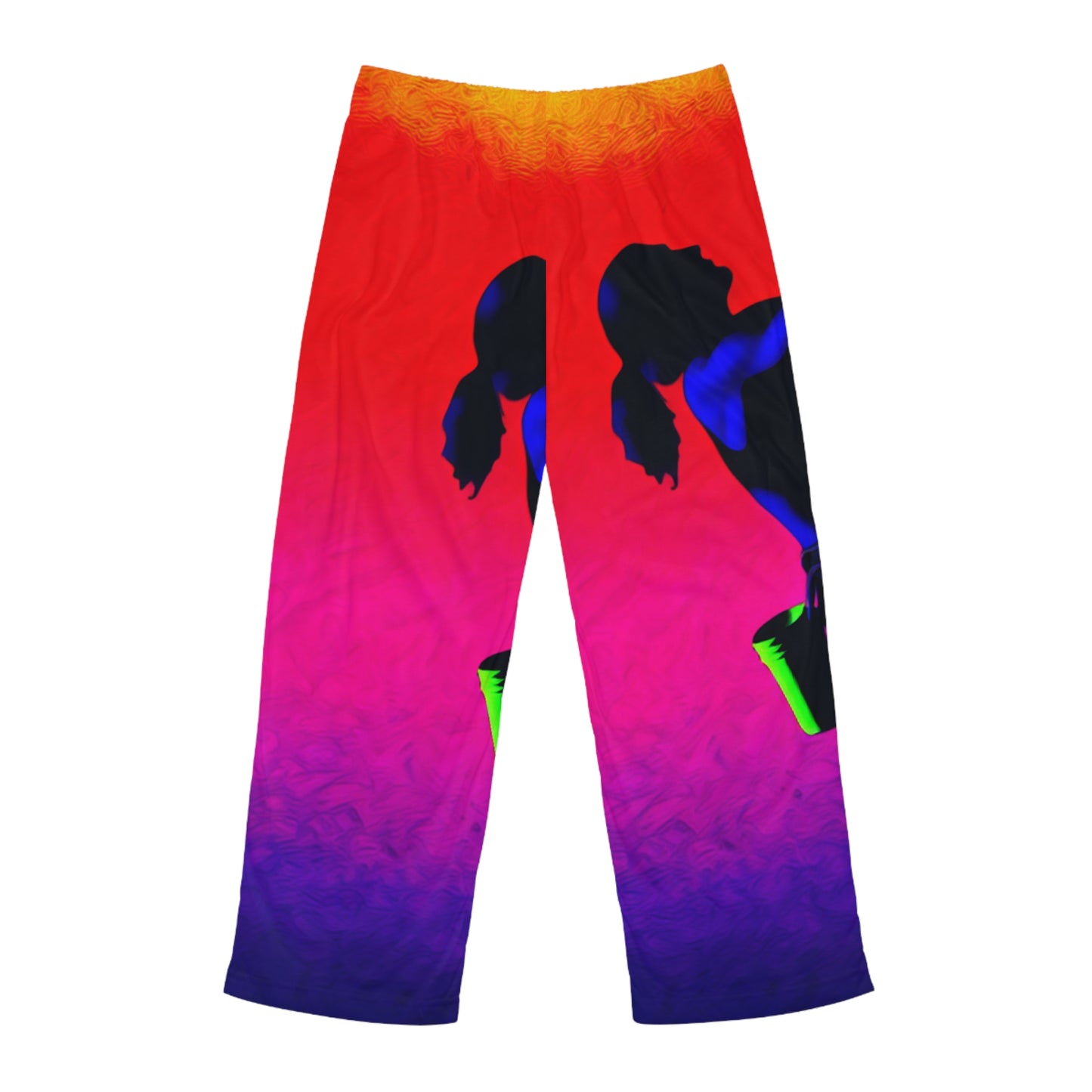 "Technicolour Ascent: The Digital Highline" - men's Lounge Pants