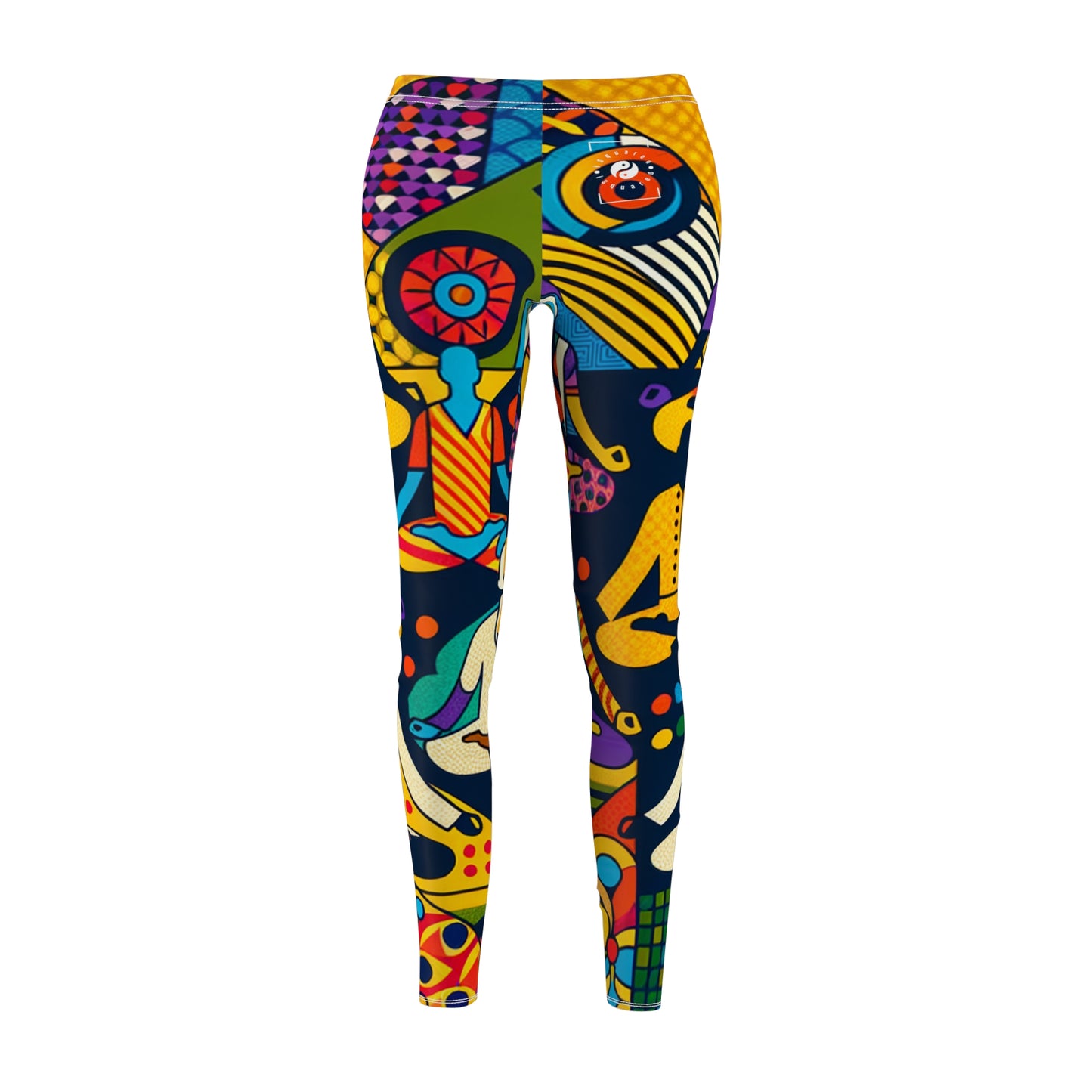 Vibrant Sadana: Prana in Nouveau Réalité - Casual Leggings