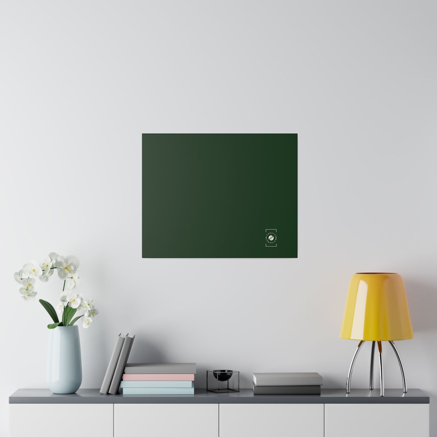 #153B1C Forest Green - Art Print Canvas